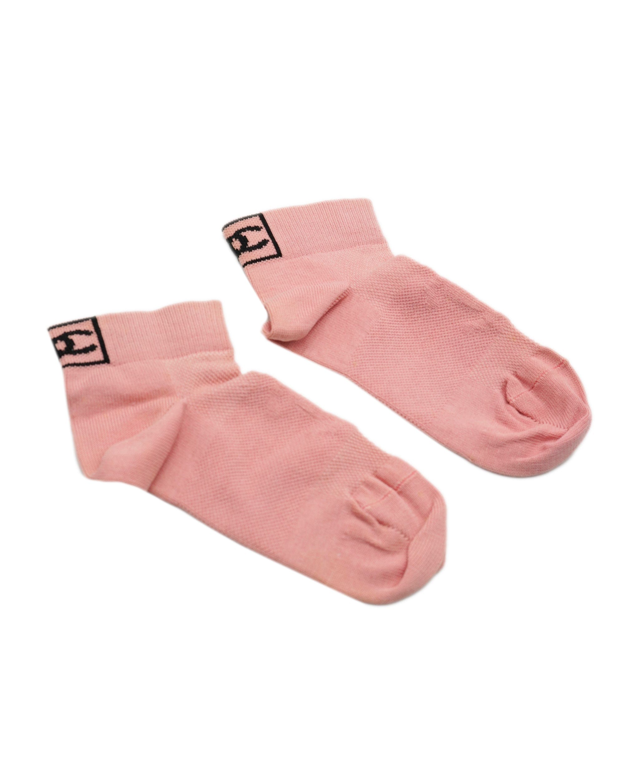 Chanel Chanel 03A CC Socks Pink ASL9621