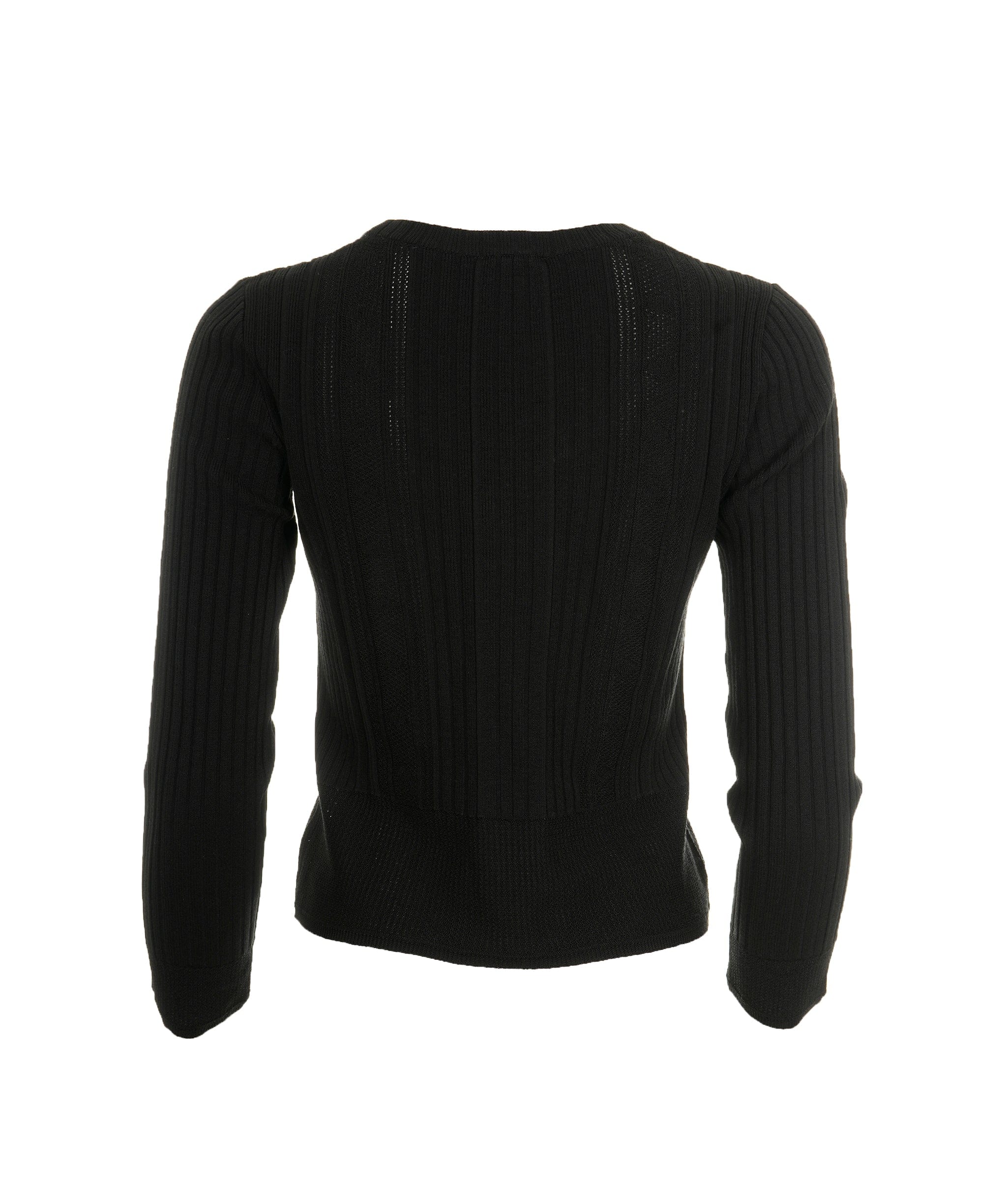 Chanel Chanel 05A CC Knit Top Black ASL9350