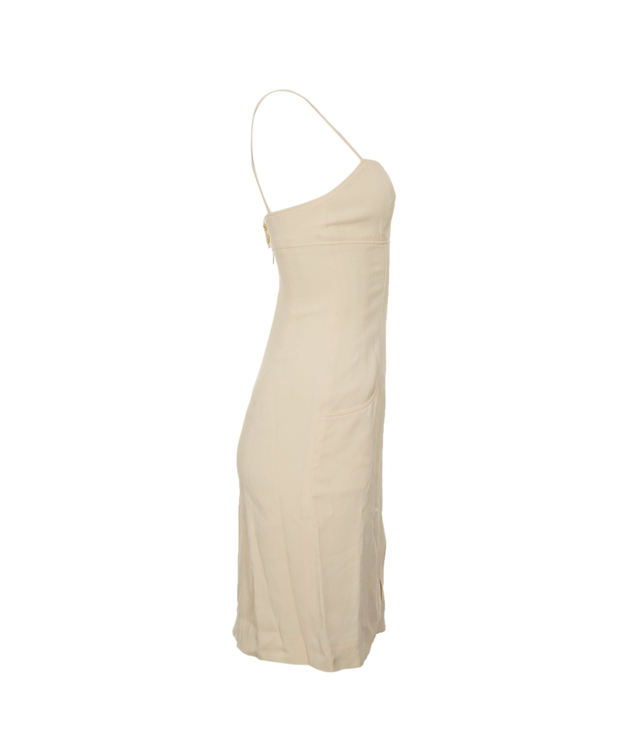 Chanel Chanel 97P Camisole Dress Ivory ASL5979