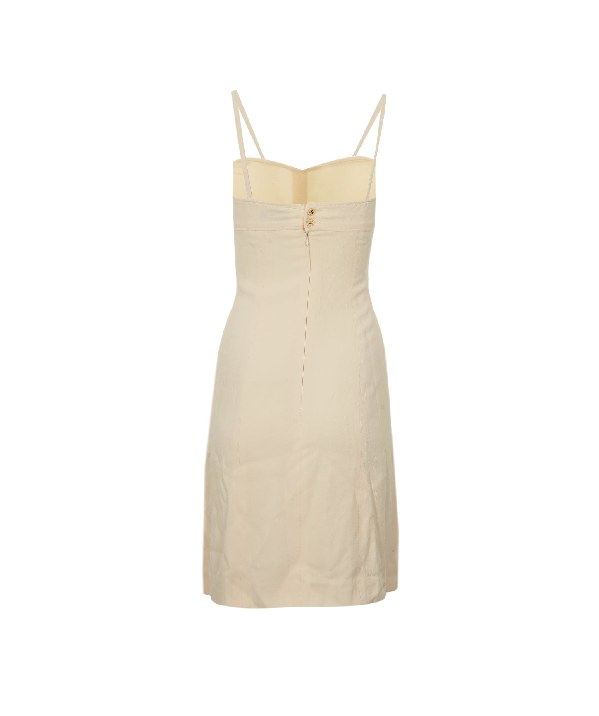 Chanel Chanel 97P Camisole Dress Ivory ASL5979