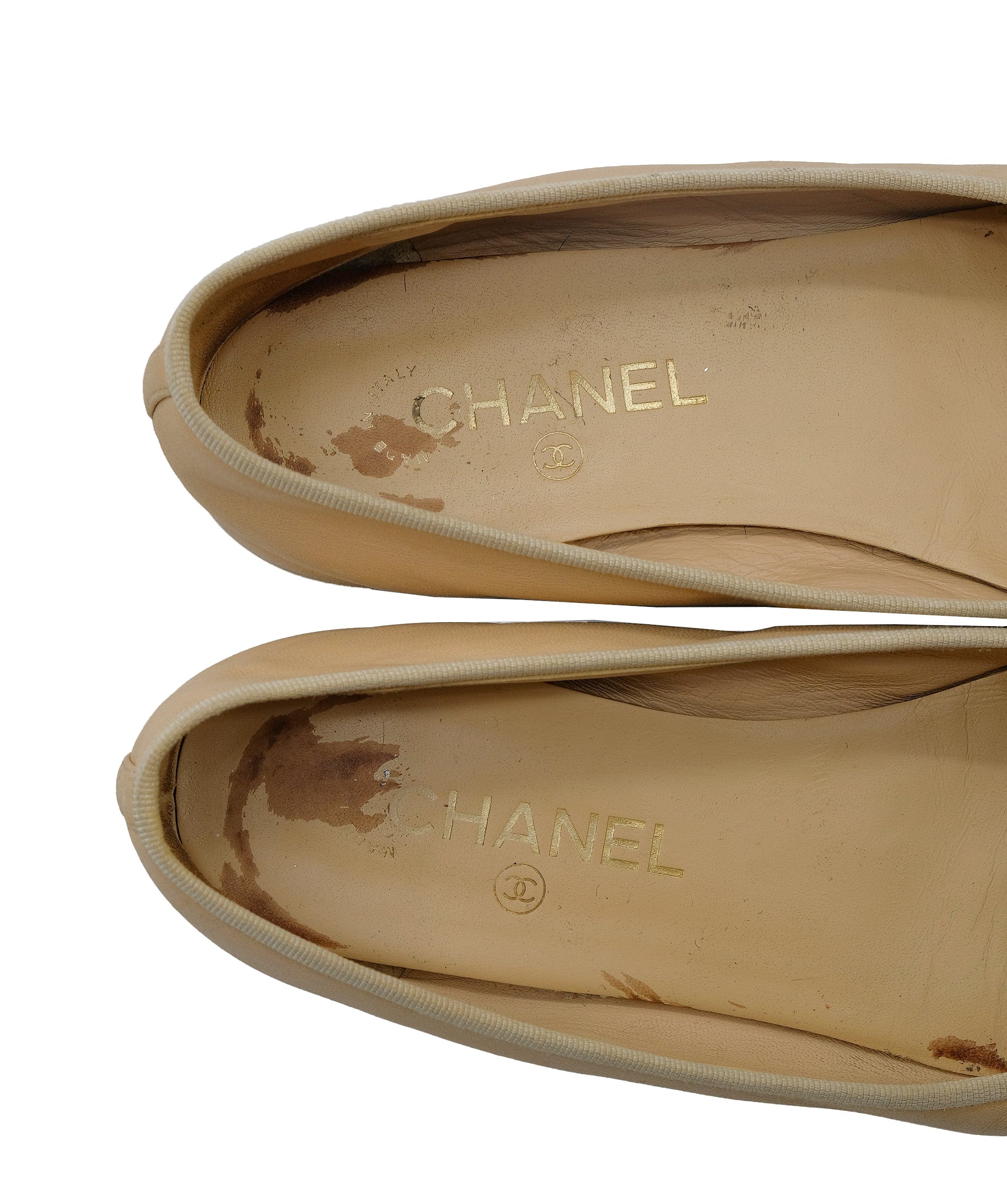 Chanel Chanel Ballerina Beige size 40 RJC2888