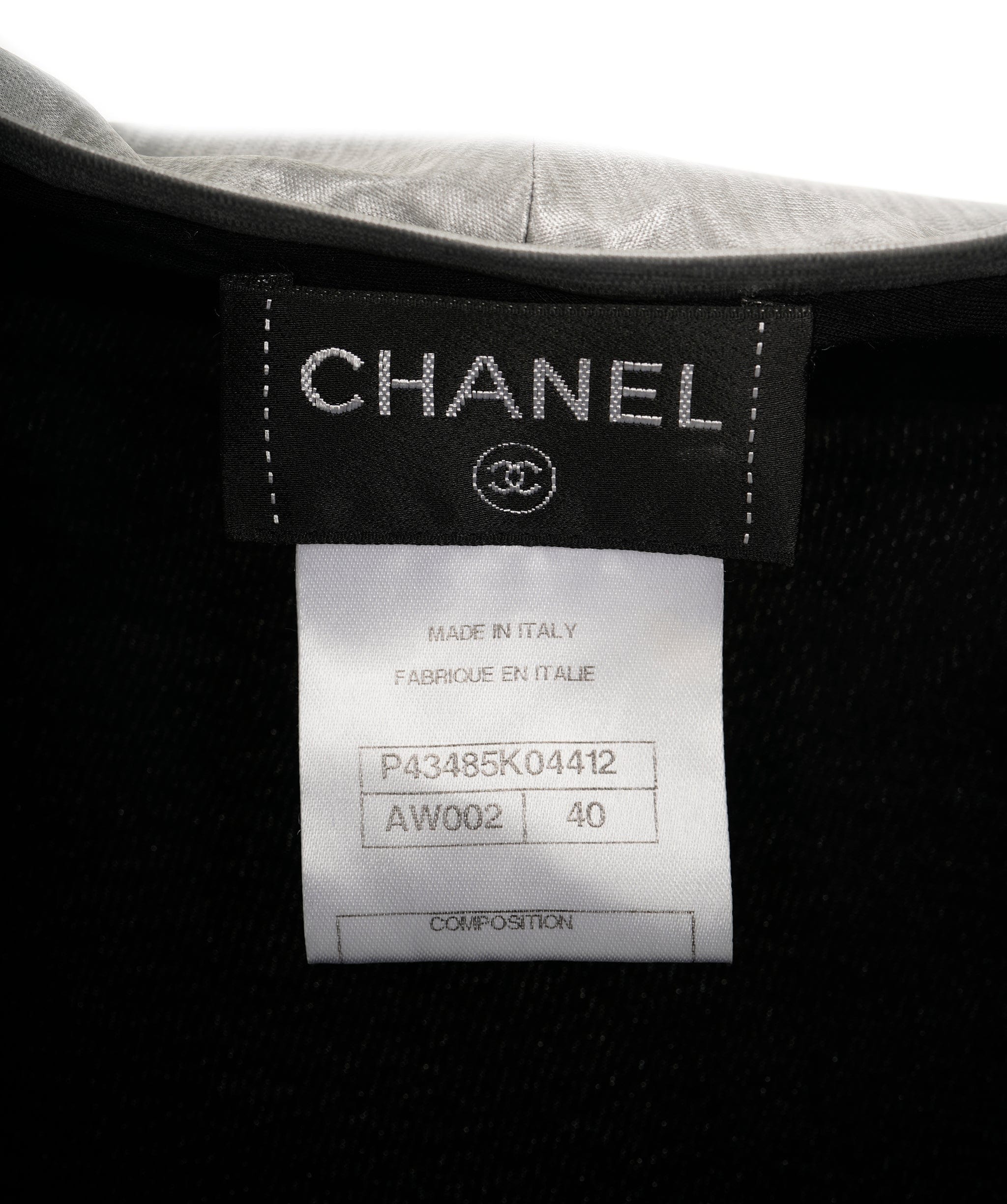 Chanel Chanel Big CC top Silver metallic ASL8649