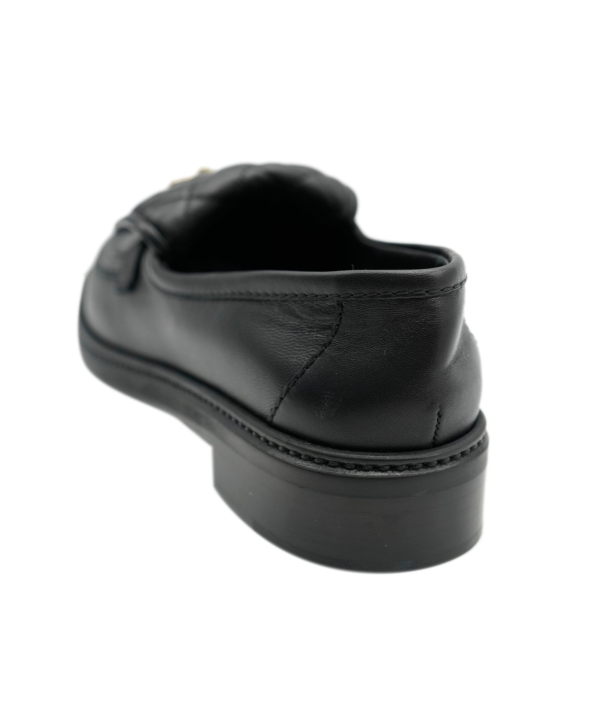 Chanel Chanel Black Turnlock Loafer AVL1161