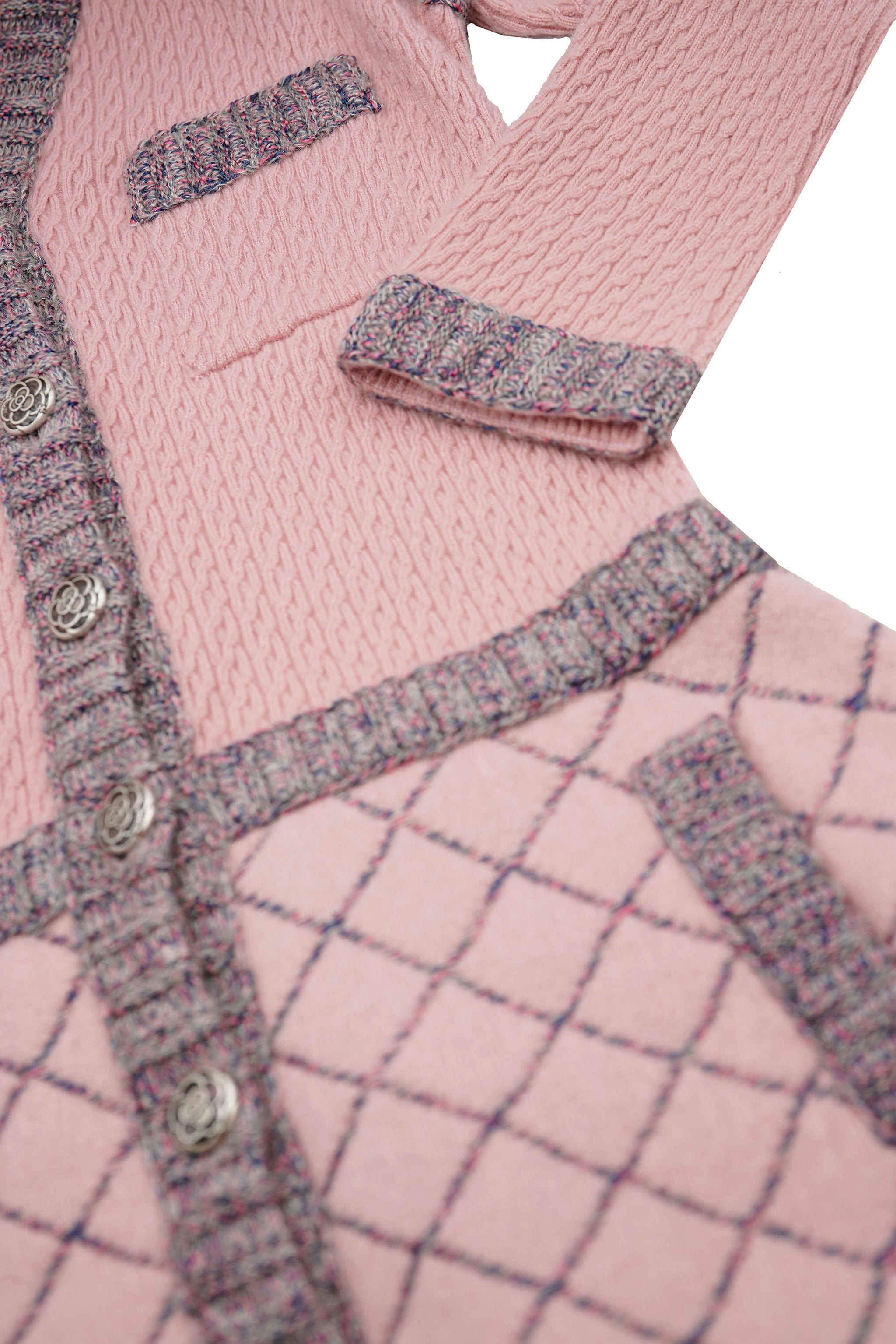 Chanel Chanel Cardigan long pink  AVC1251