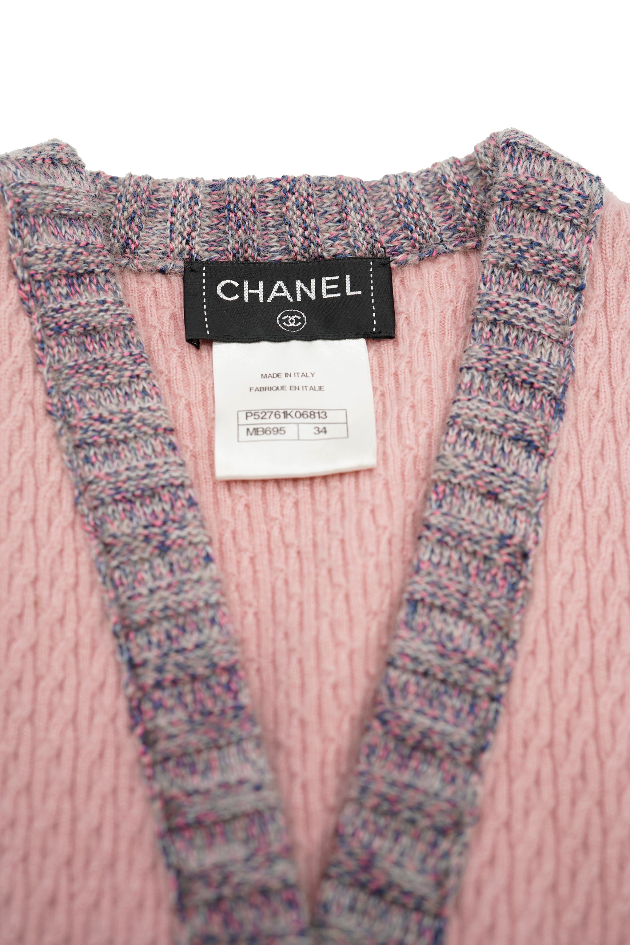 Chanel Chanel Cardigan long pink  AVC1251