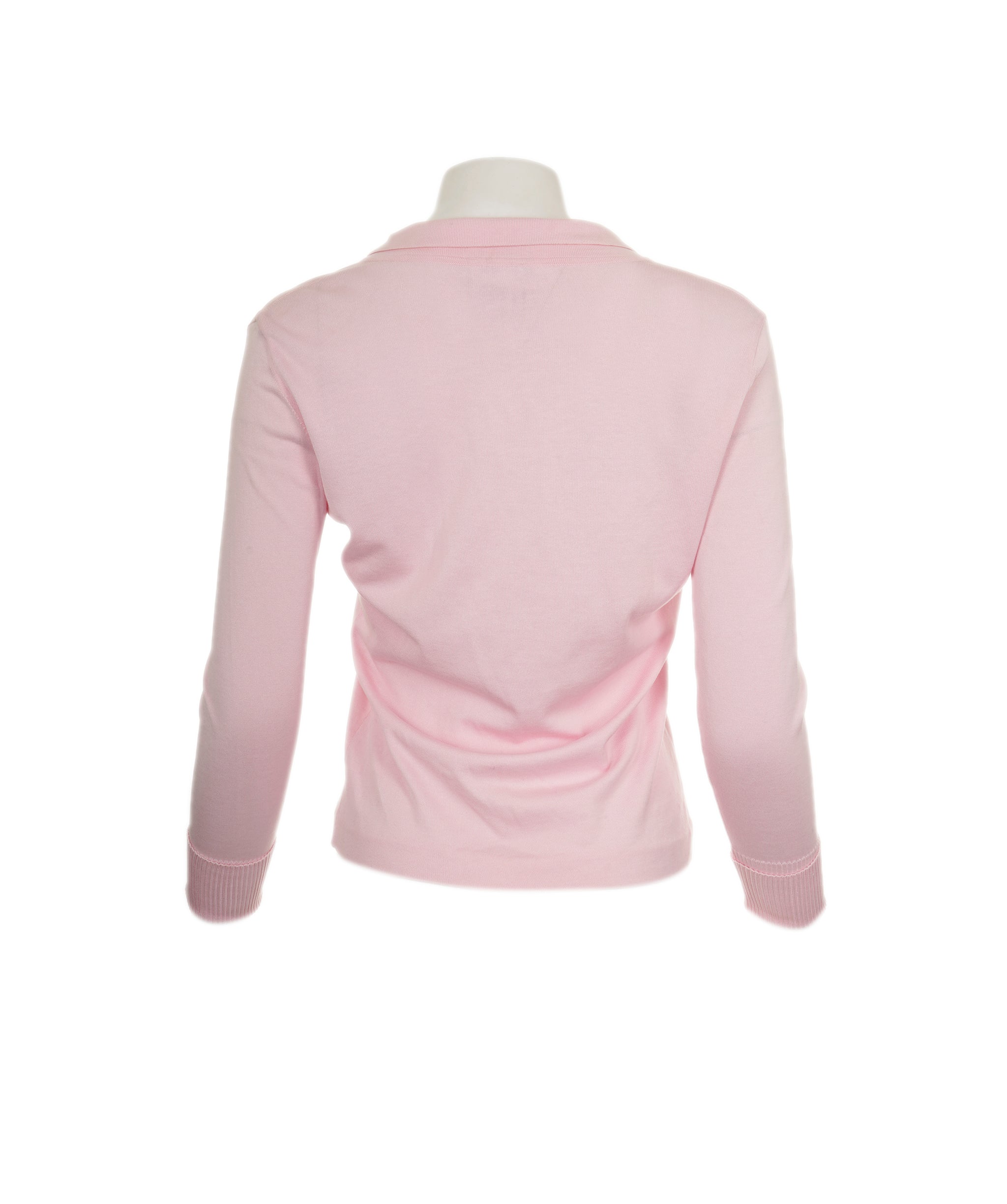 Chanel Chanel CC Button Cardigan Pink ASL8298