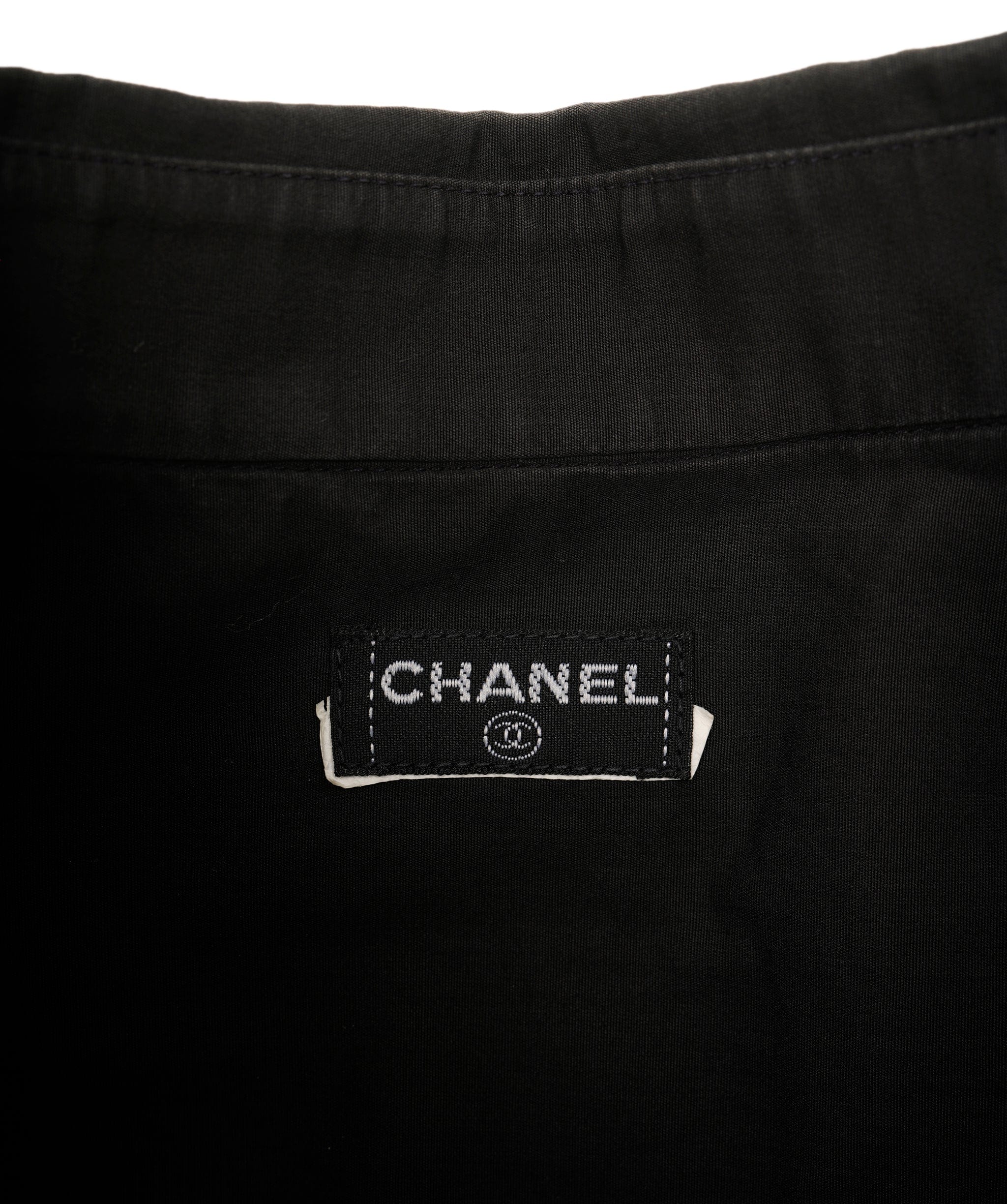 Chanel Chanel CC Button Shirt Black ASL7585