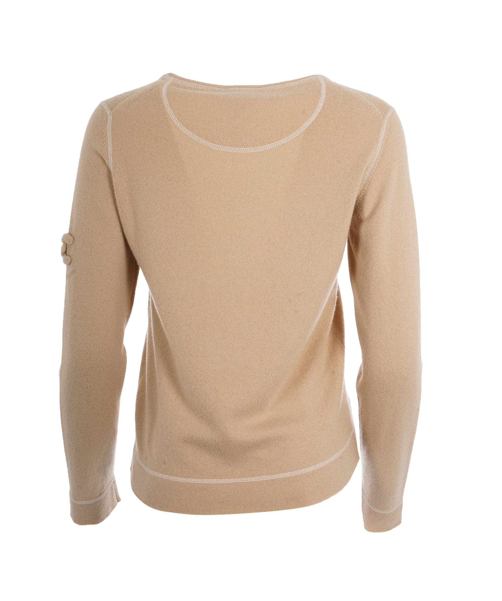 Chanel Chanel CC Cashmere Sweater Beige ASL4872