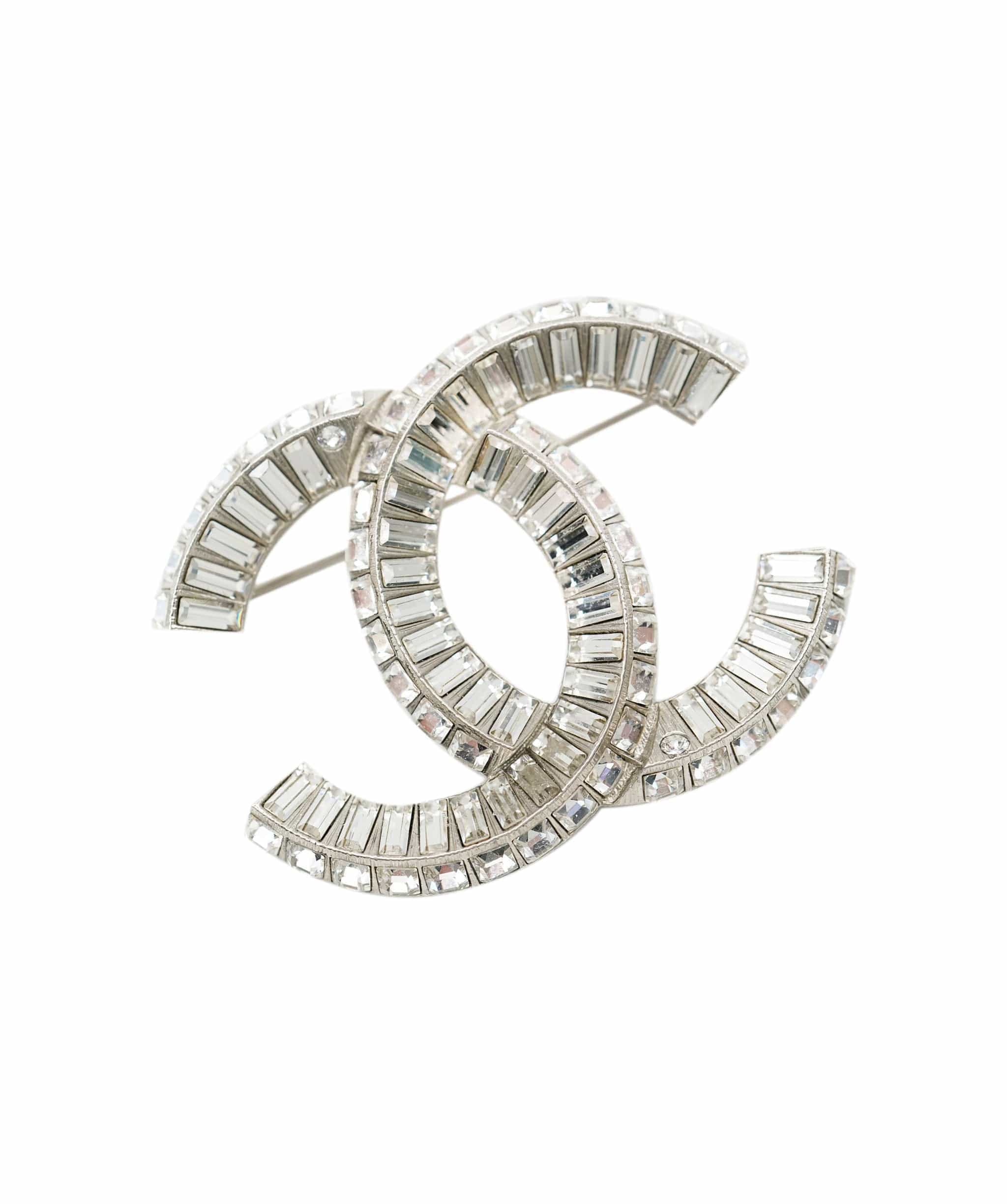 Chanel Chanel CC diamonte Brooch ALC0928