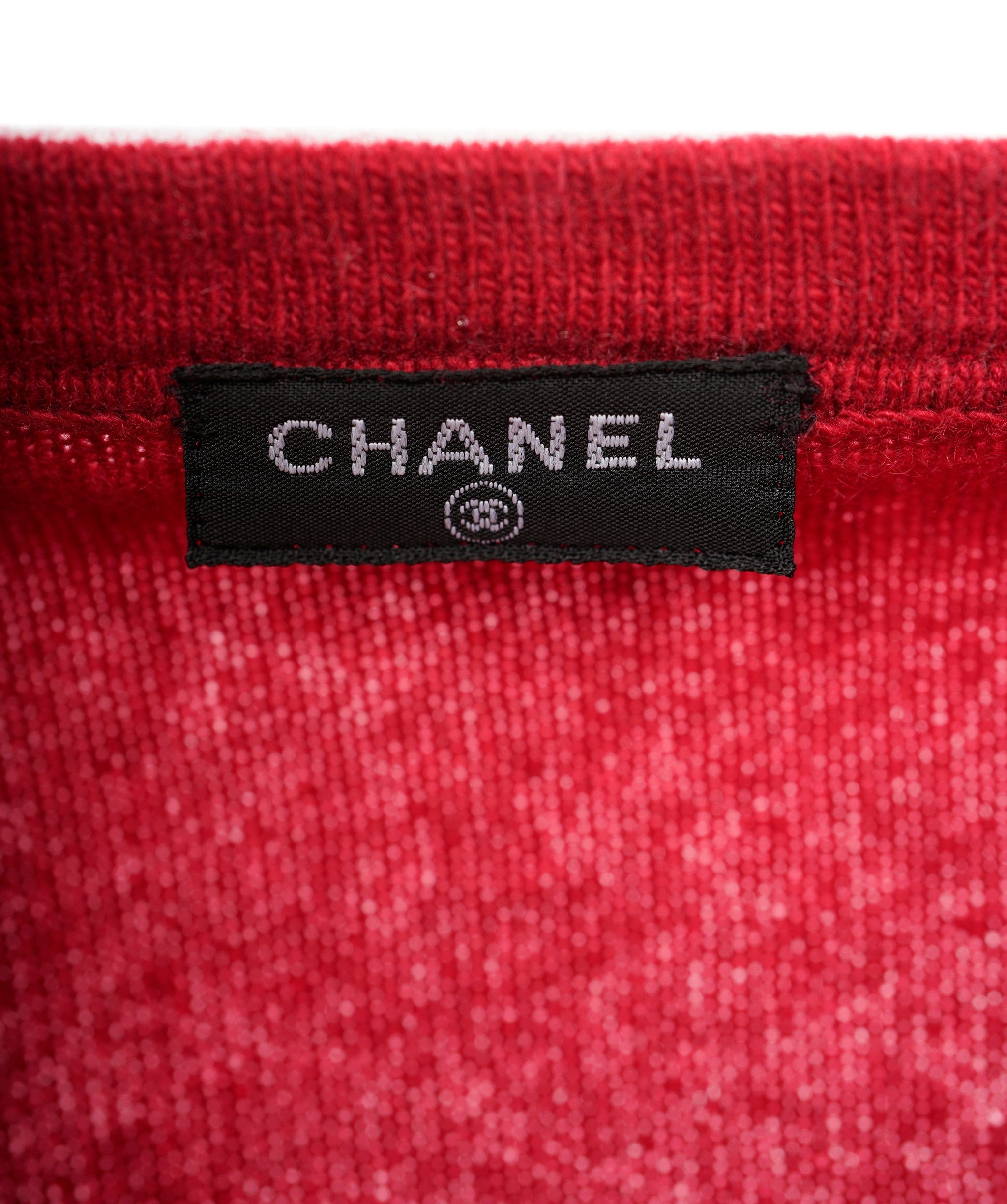 Chanel Chanel CC Sweater Red ASL9795