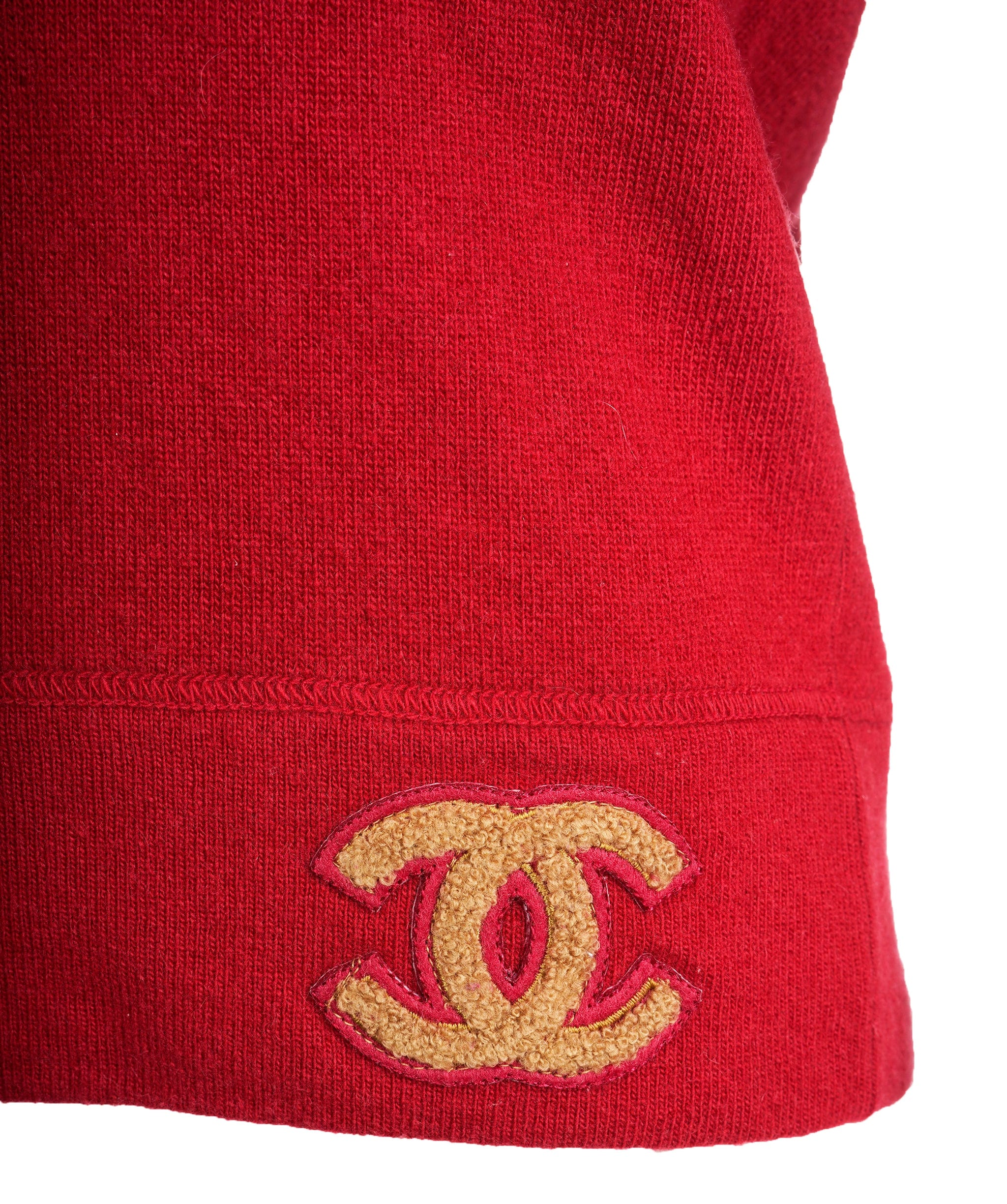 Chanel Chanel CC Sweater Red ASL9795