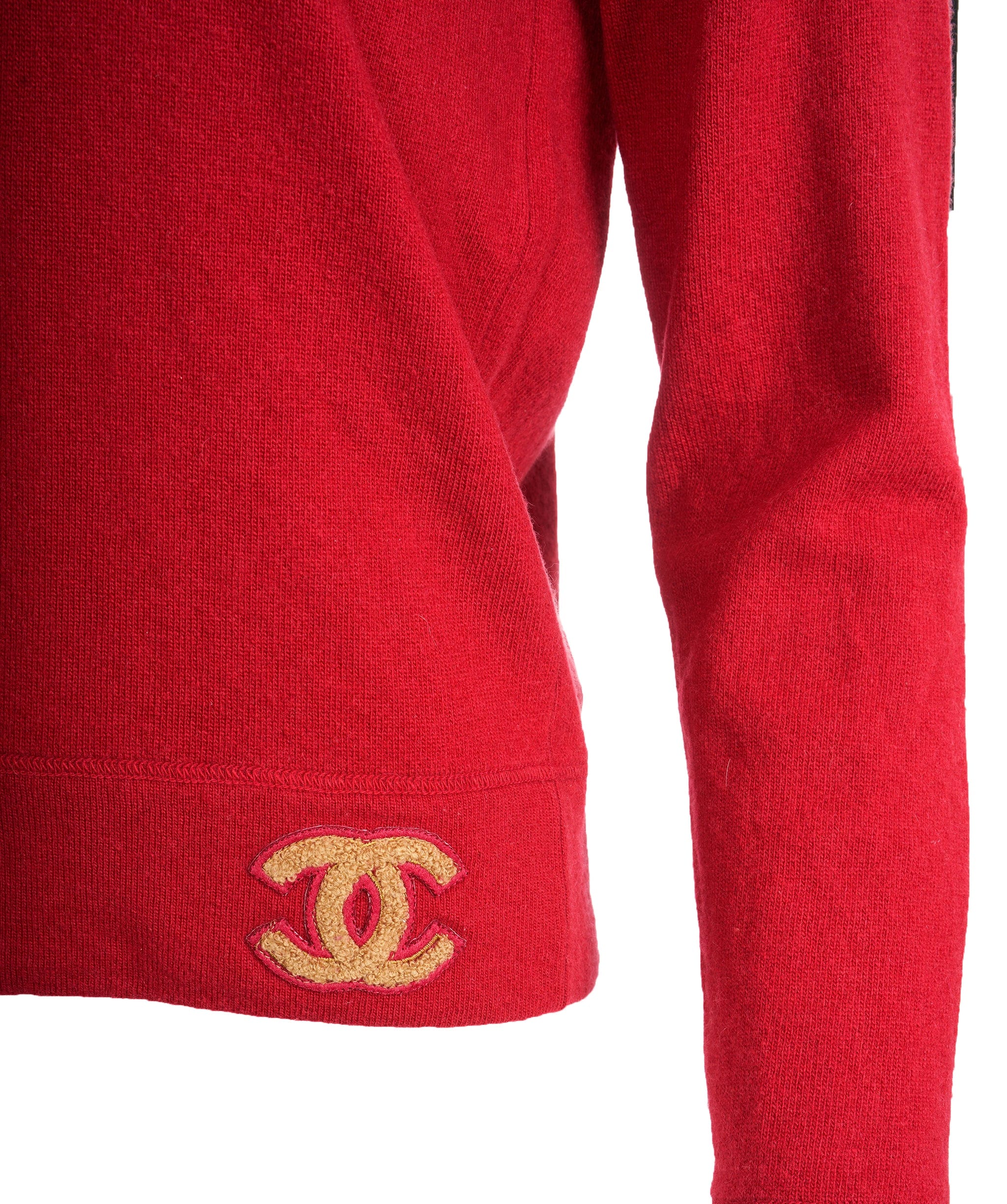 Chanel Chanel CC Sweater Red ASL9795