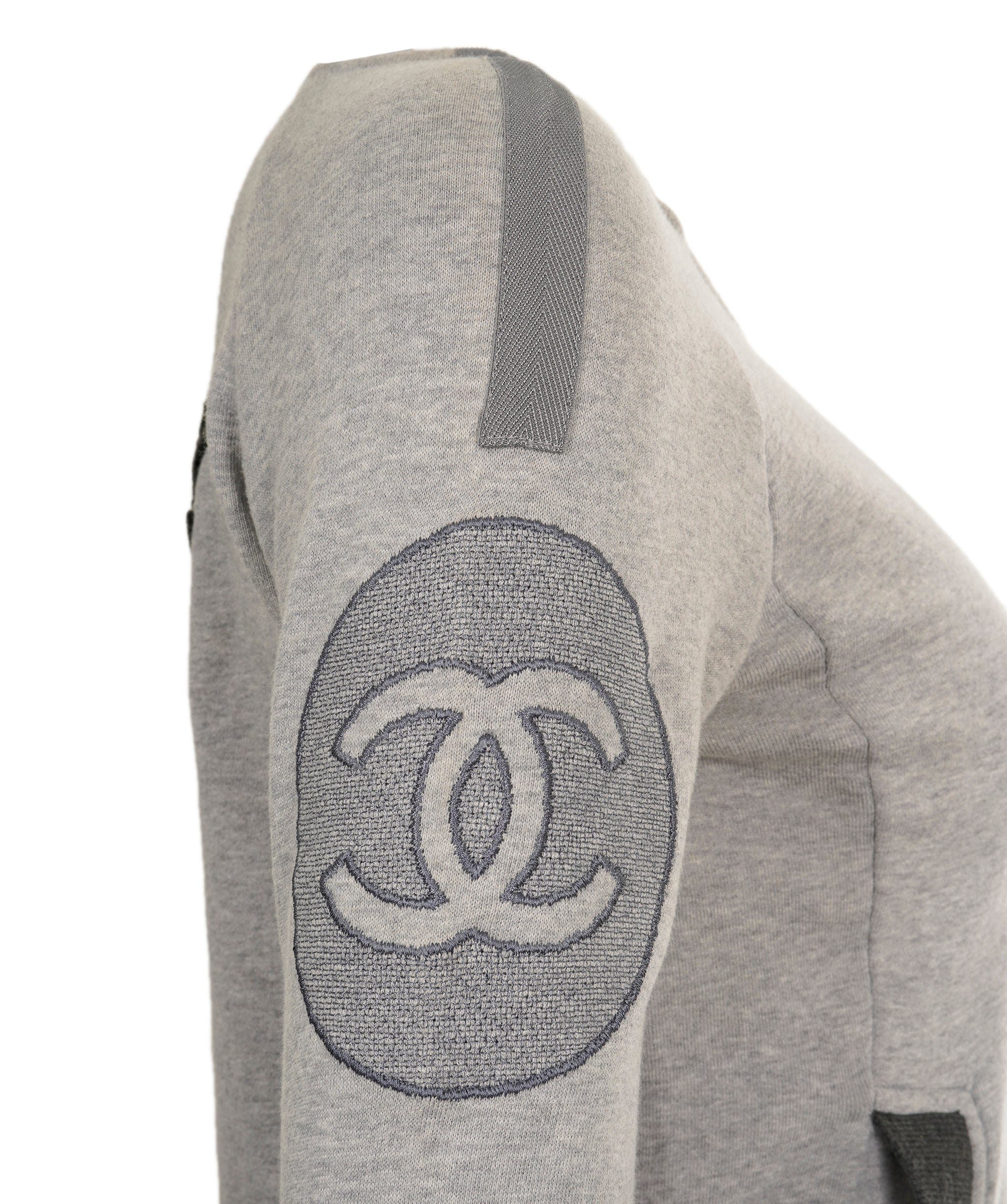 Chanel Chanel CC Sweatshirt Gray ASL9149