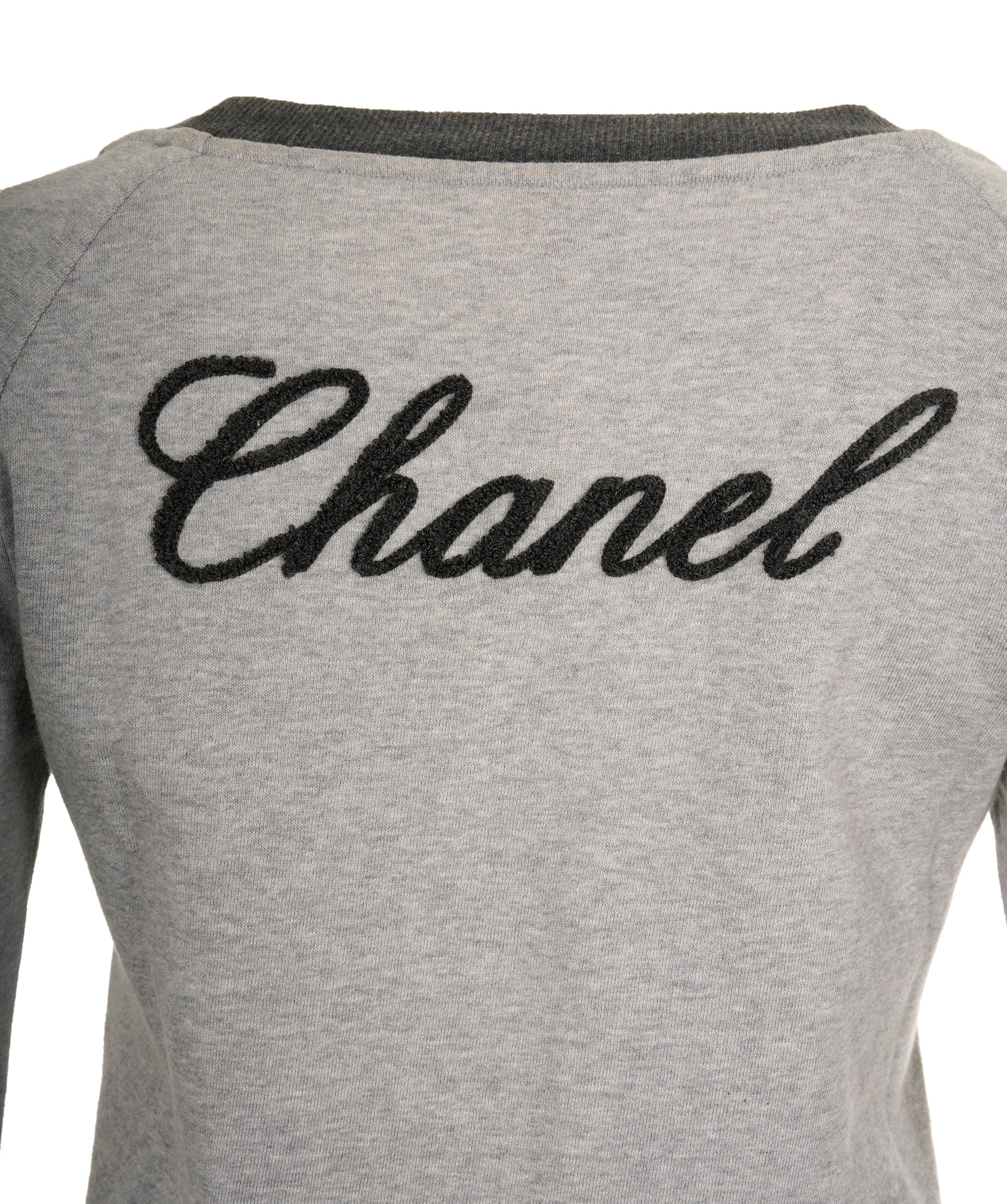 Chanel Chanel CC Sweatshirt Gray ASL9149