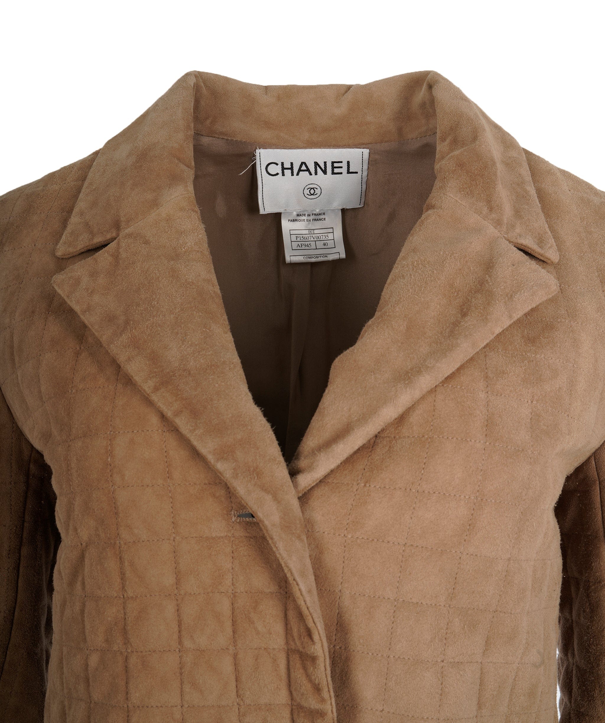 Chanel Chanel Chocolate Bar Jacket Beige ASL9930