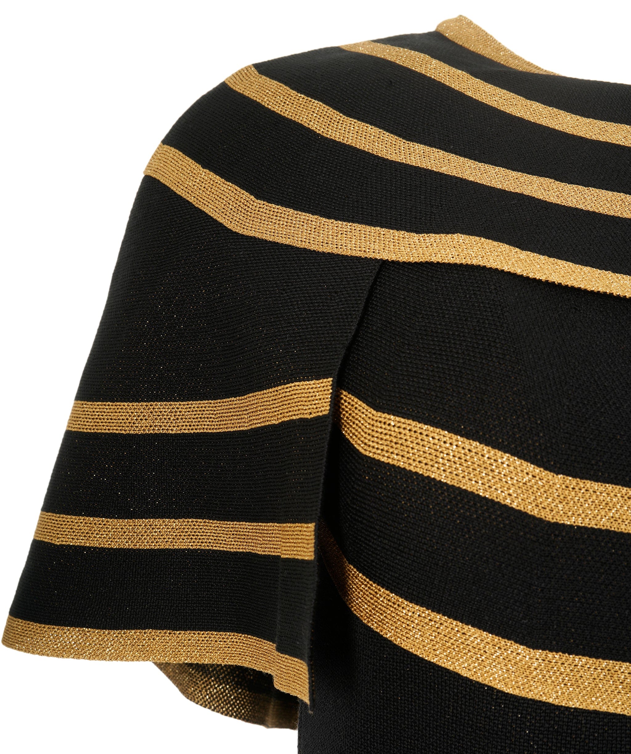 Chanel Chanel Dress black with gold stripes Pre fall 2019 FR34 AVC1247