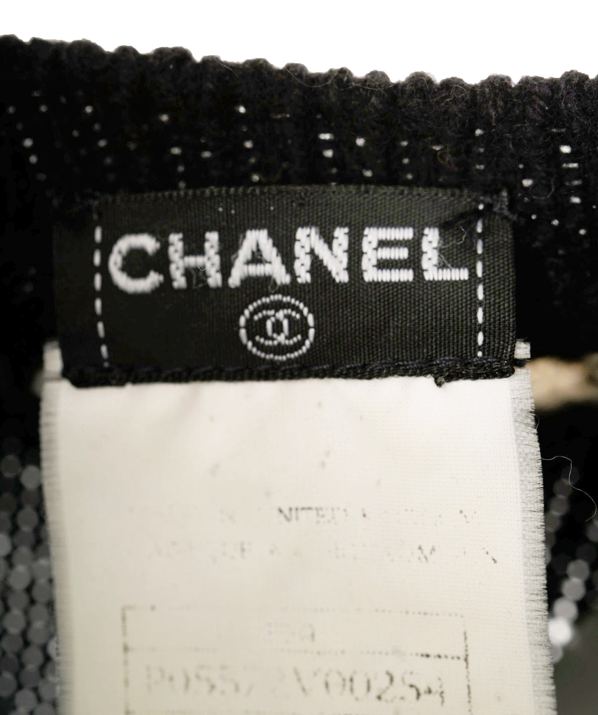 Chanel Chanel Gripoix black jumper Size 40