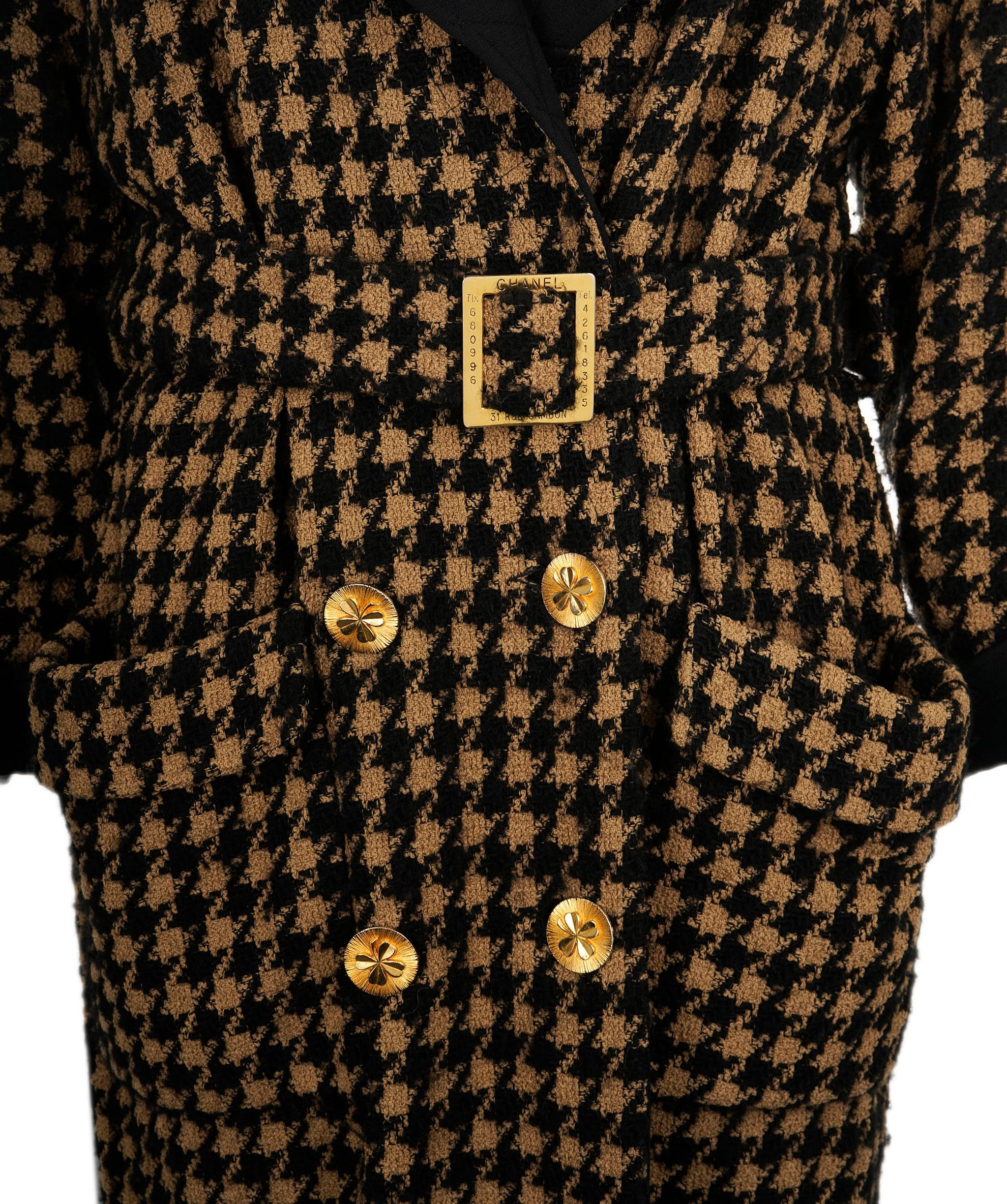 Chanel Chanel Houndstooth Jacket  ALL0487