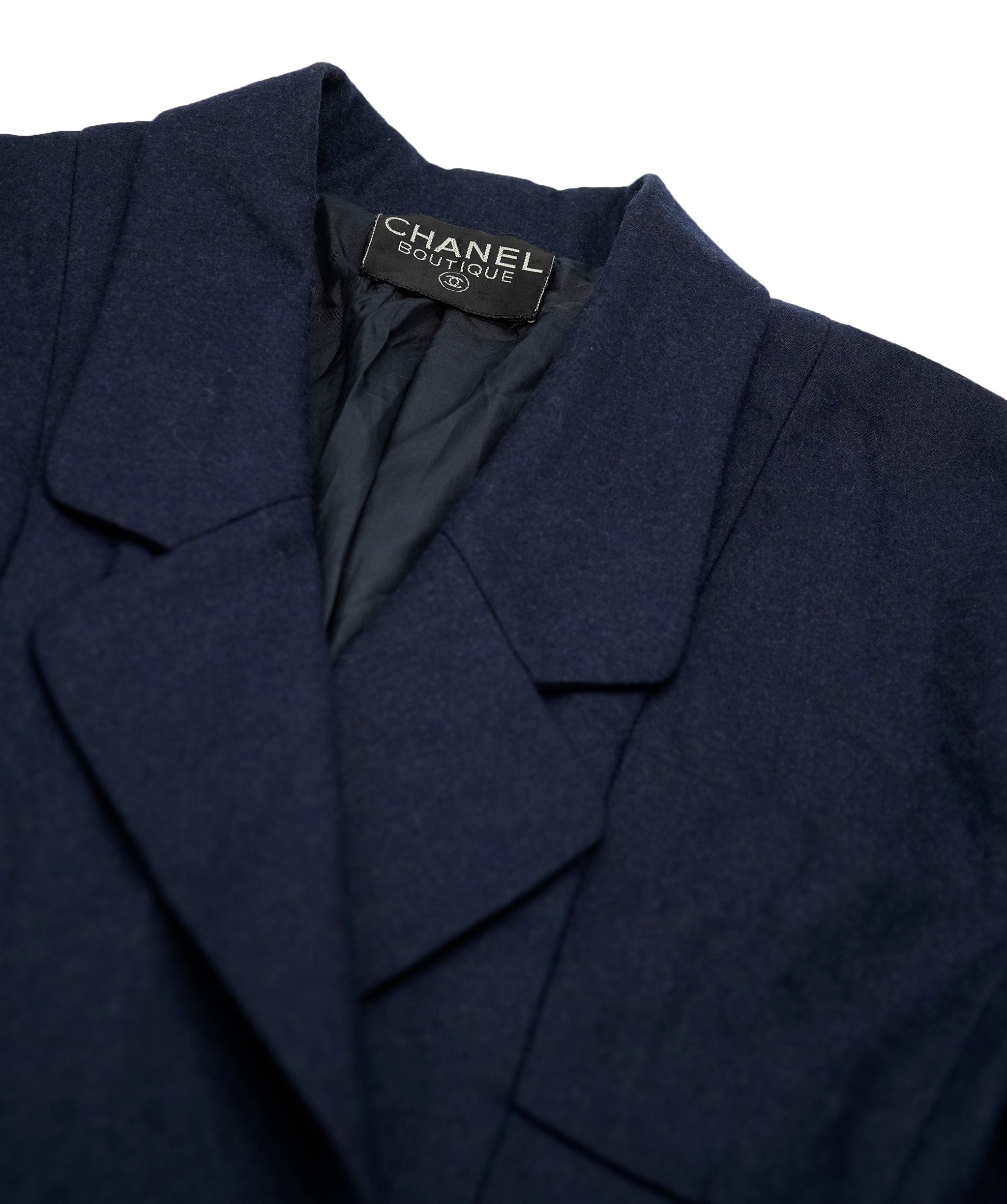 Chanel Chanel navy wool blazer  AVC1877