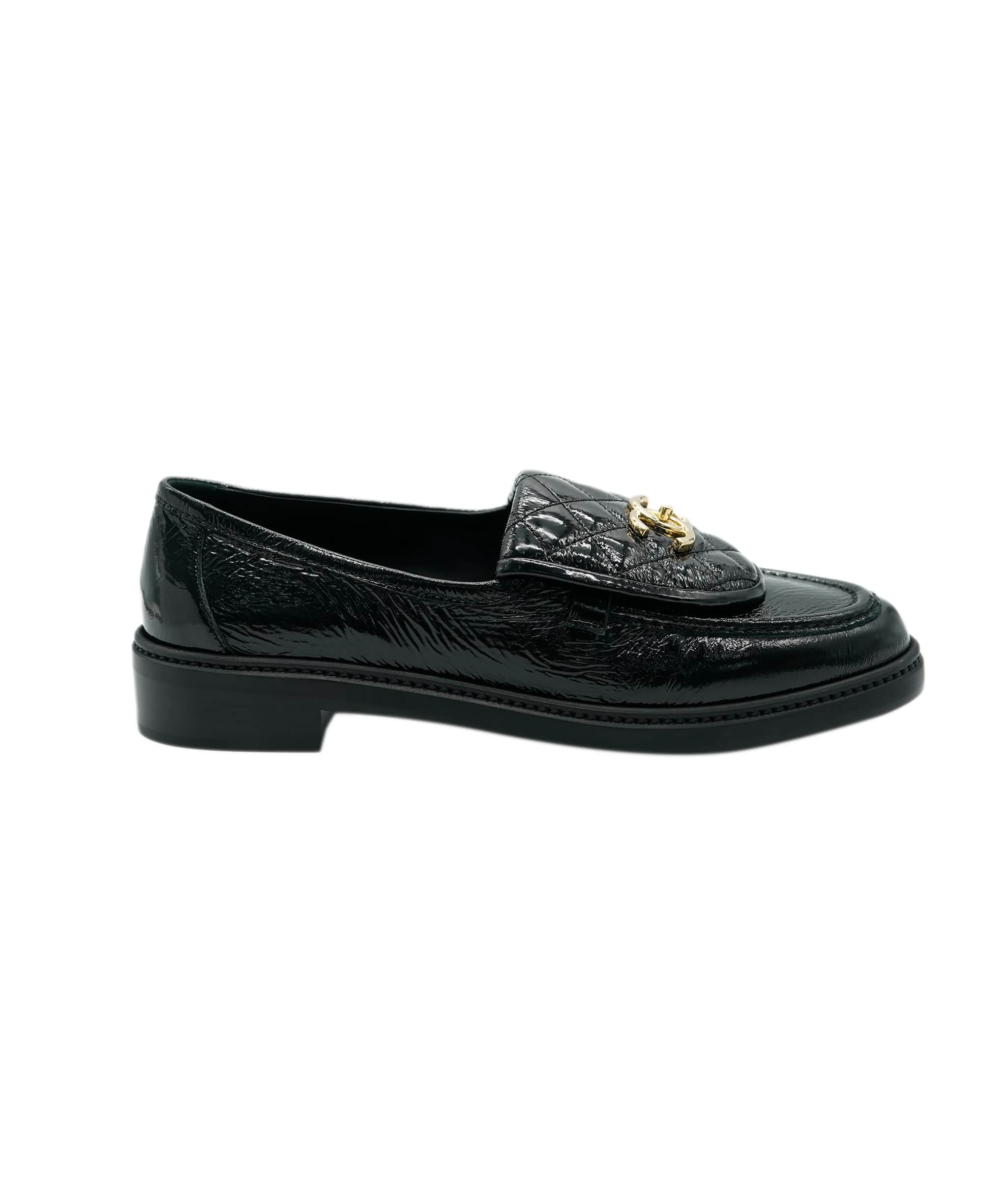 Chanel Chanel Patent Loafer 41.5 ALC0952