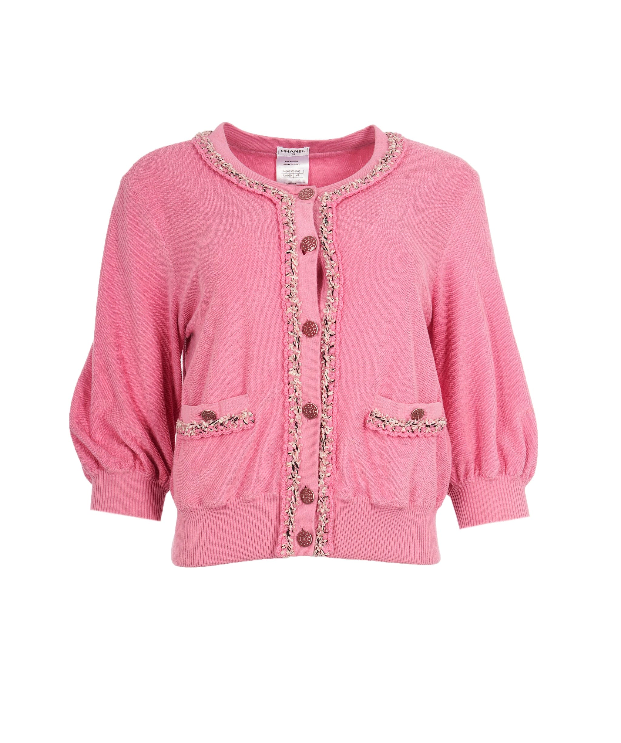 Chanel Chanel Pink Cardigan ASL9943