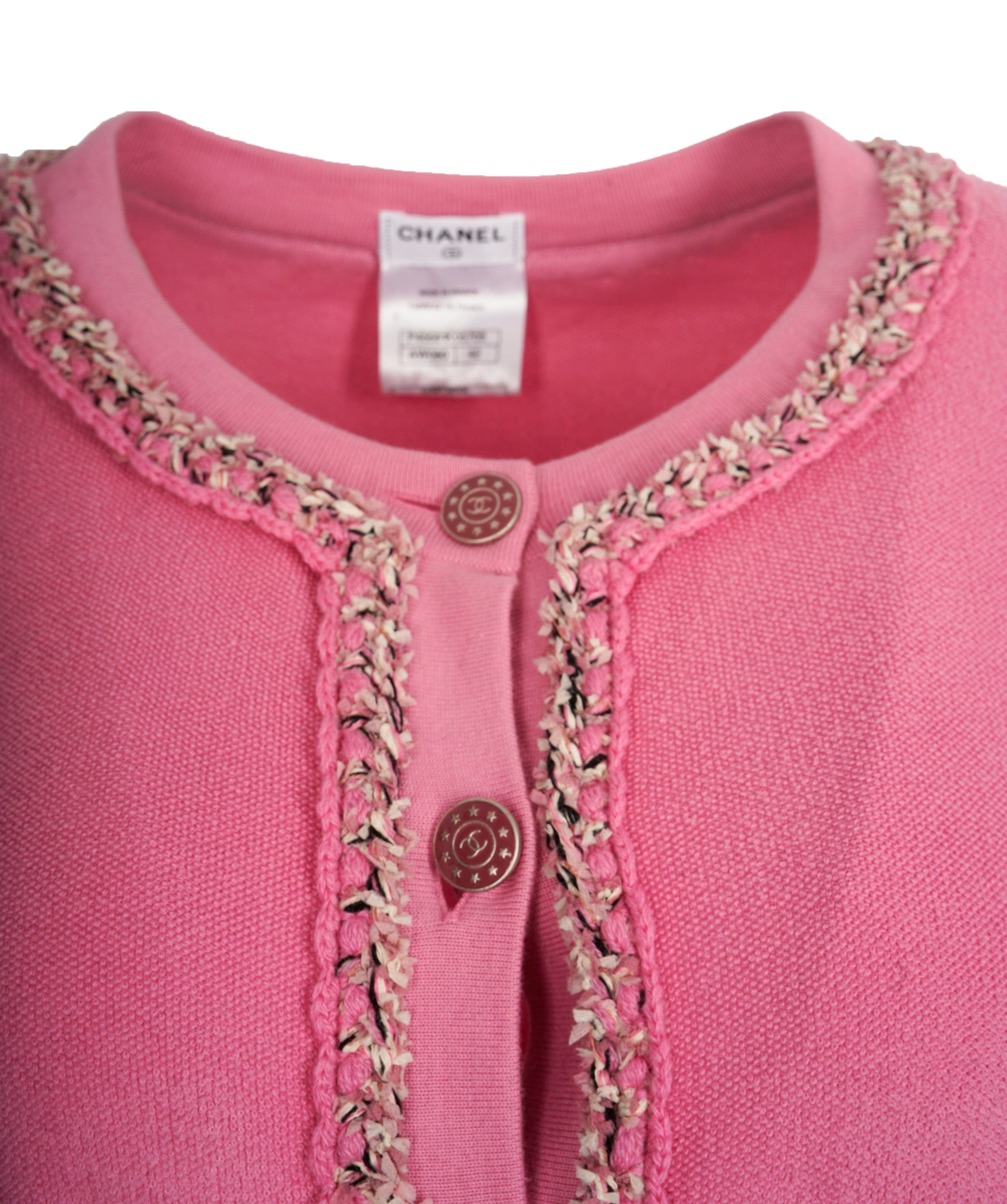 Chanel Chanel Pink Cardigan ASL9943