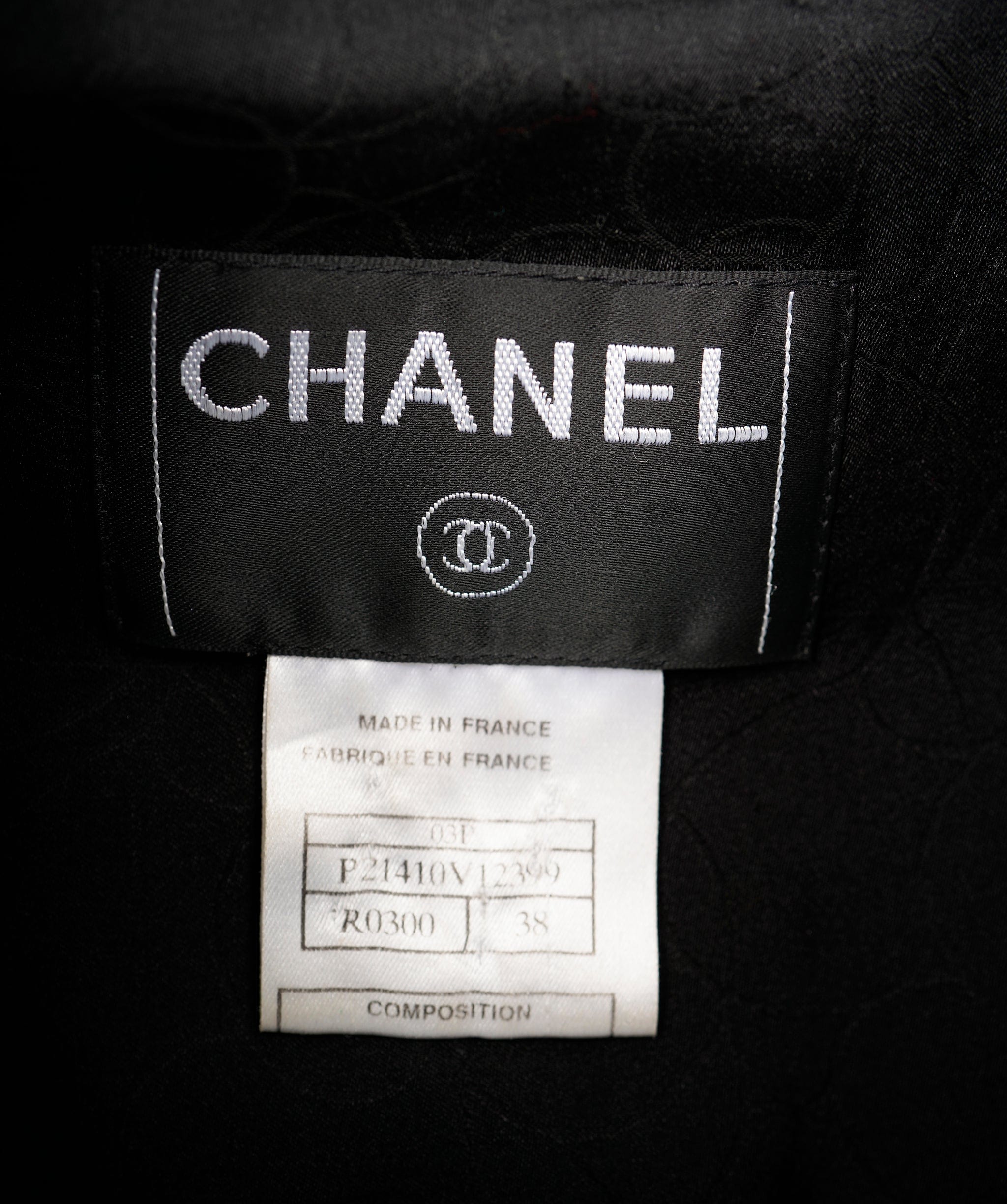 Chanel Chanel Pinstripe Black Blazer  ALC1046