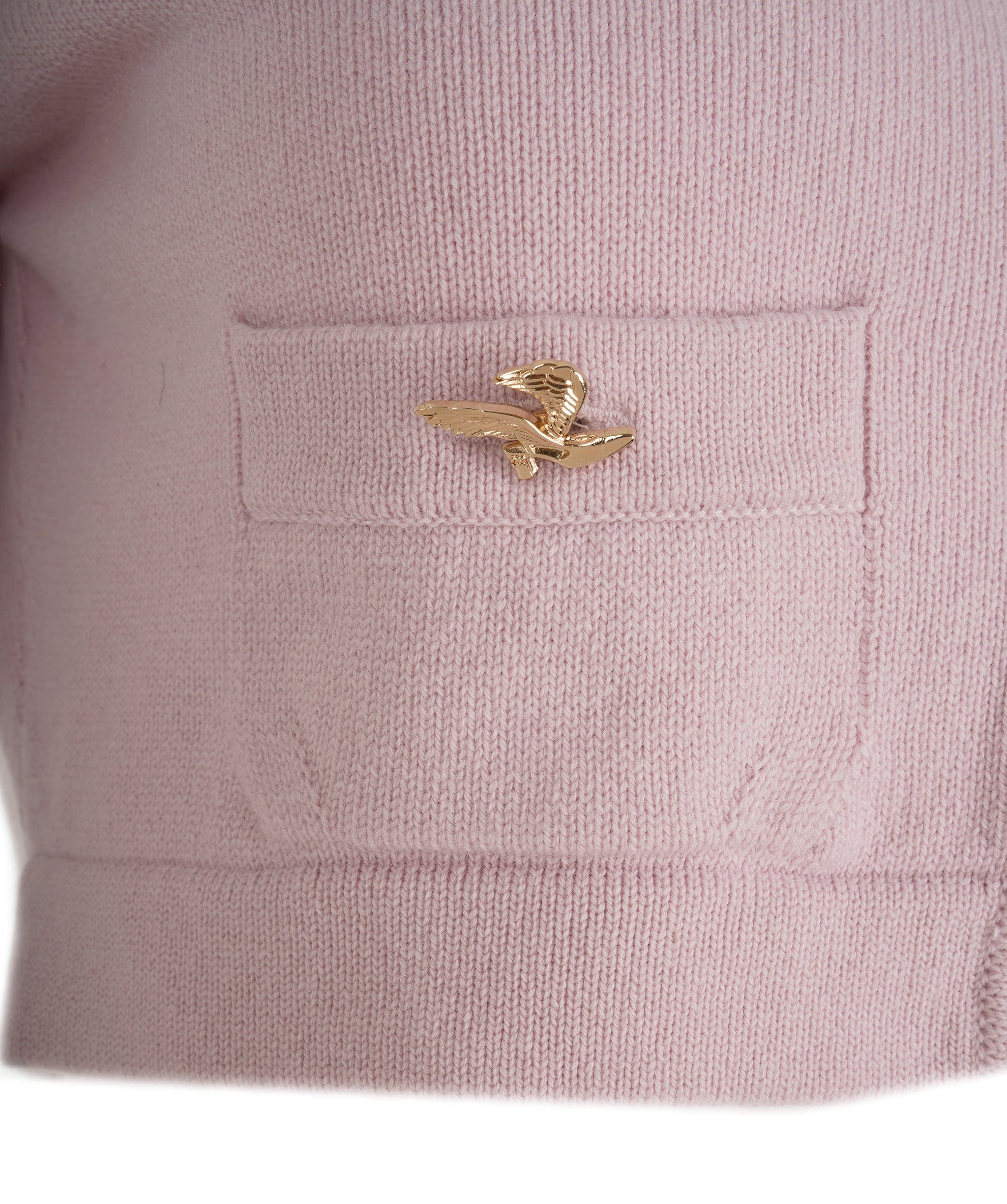 Chanel Chanel Short cardigan pink charms 22B FR36  AVC1327