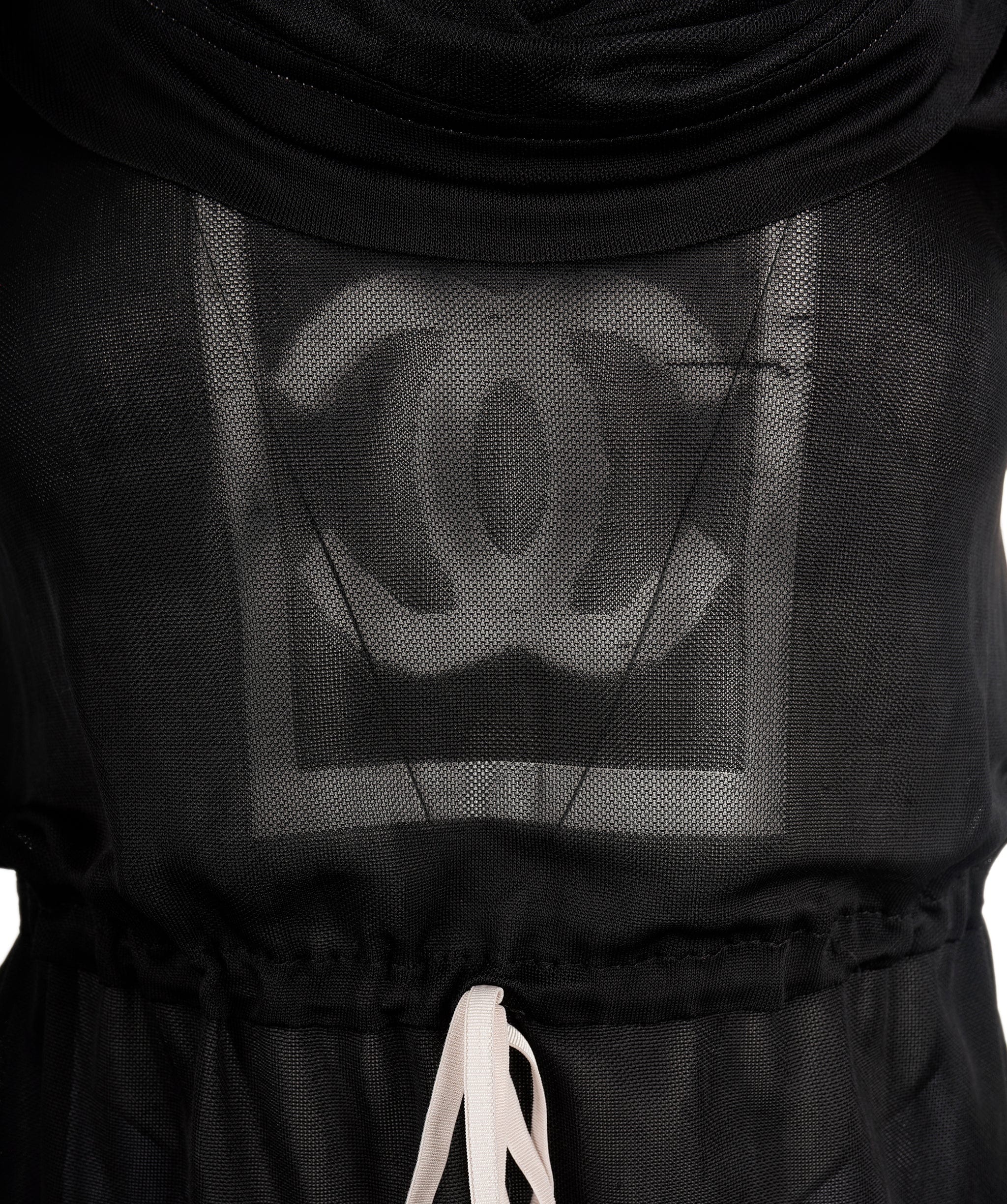 Chanel Chanel Sport 03P See-through Dress Black ASL7180