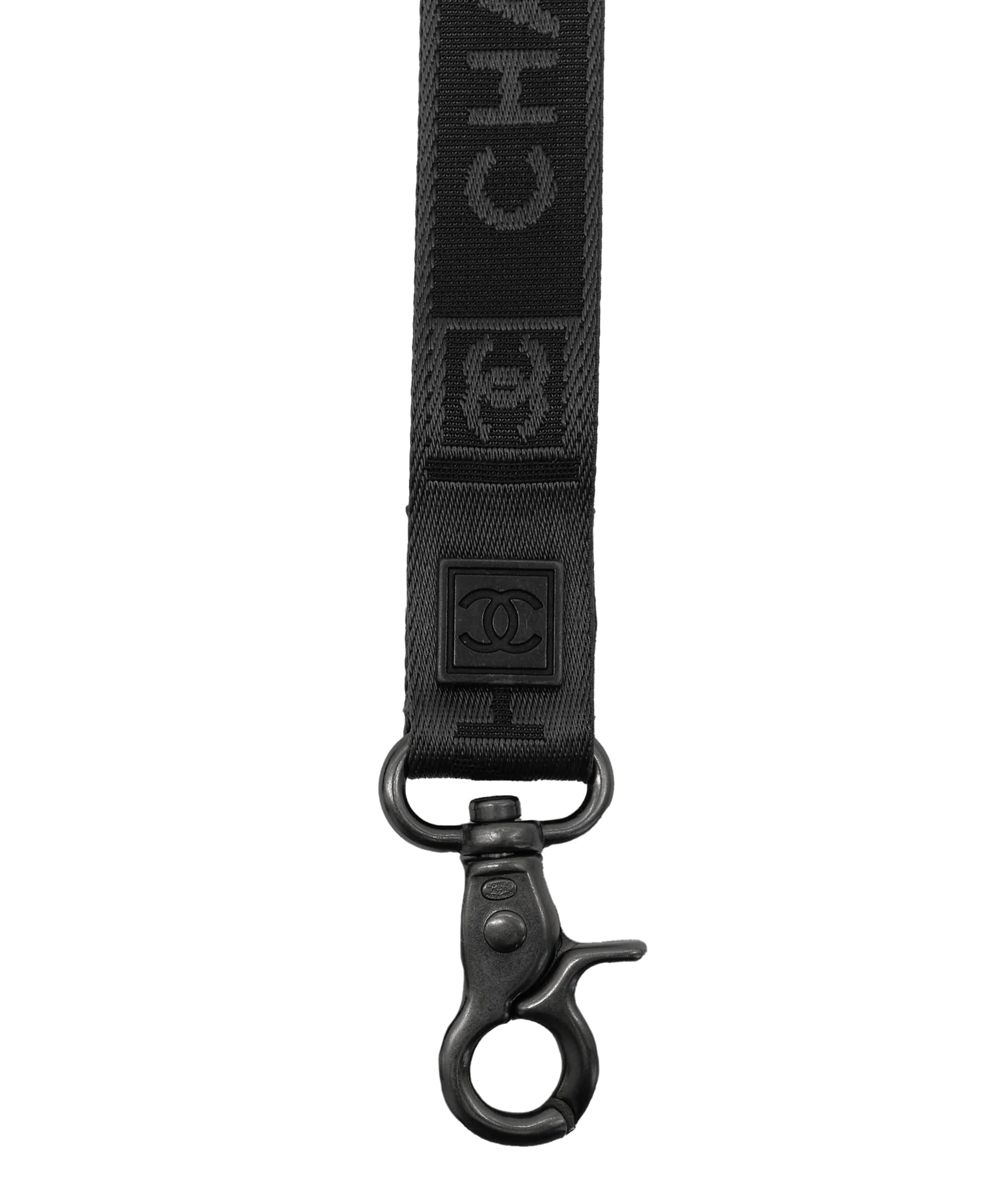 Chanel Chanel Sport Neck Strap Black ASL8319