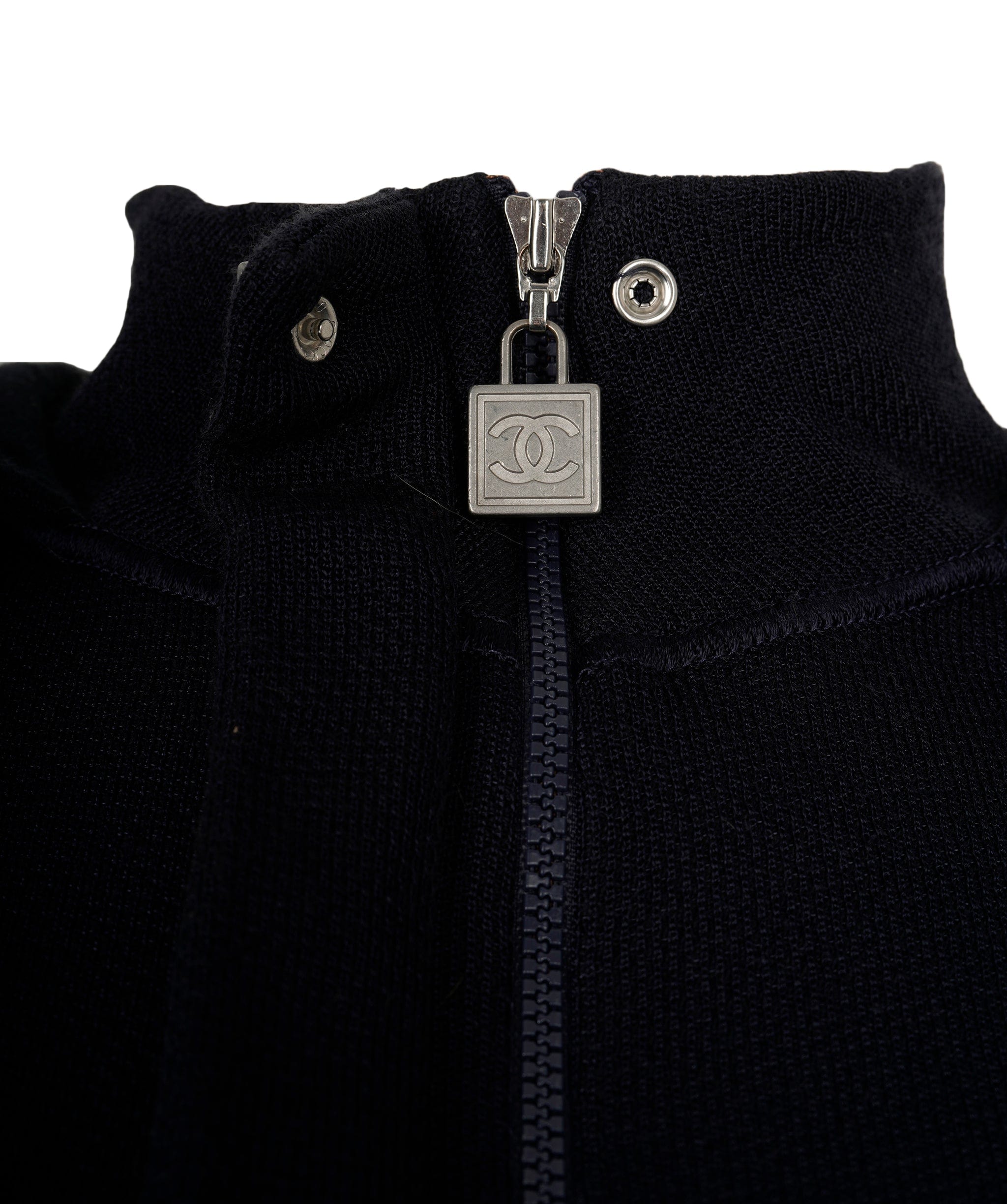 Chanel Chanel Sports Zip Jacket Navy ASL9707