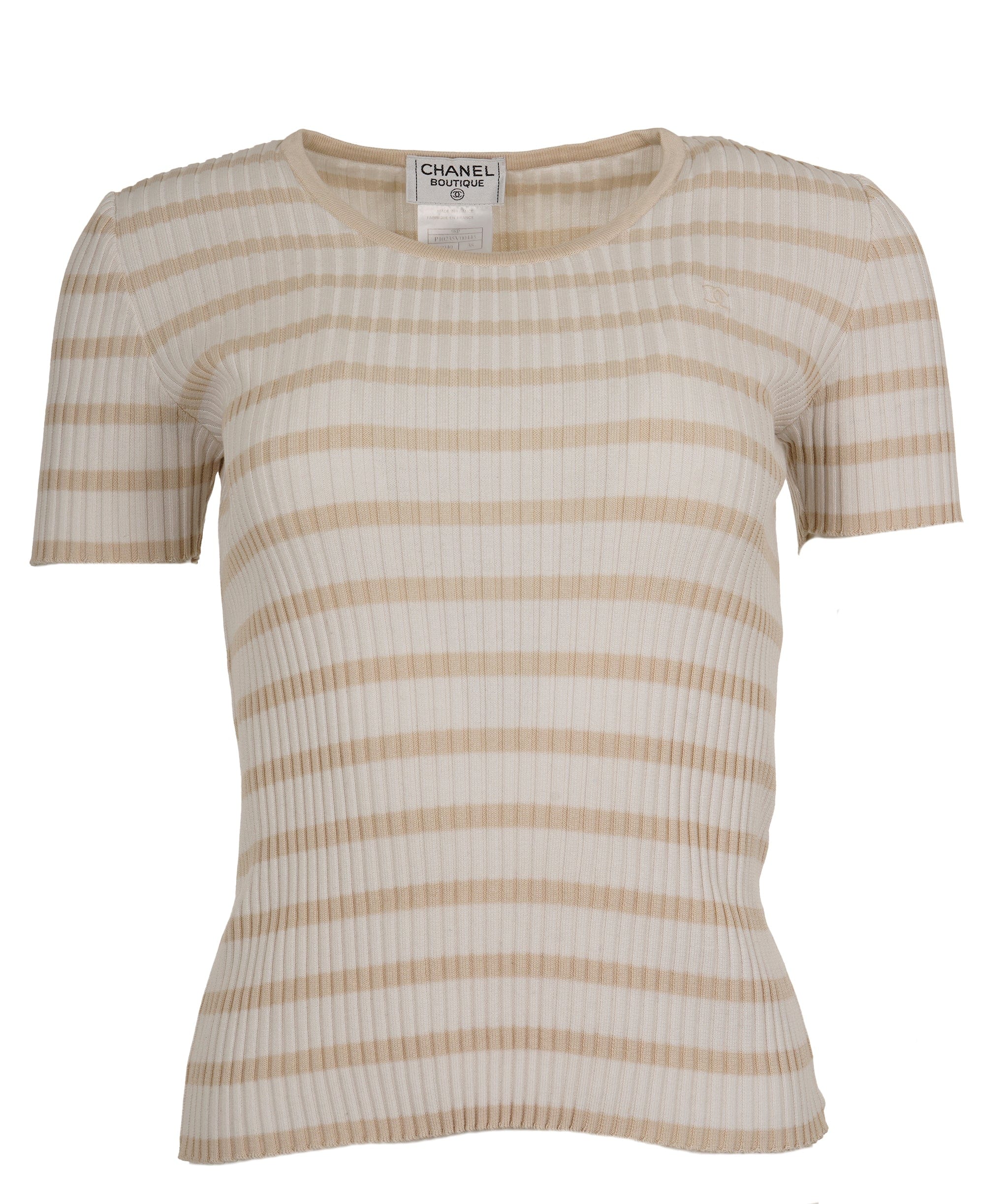 Chanel Chanel stripe cc top  ALC1032