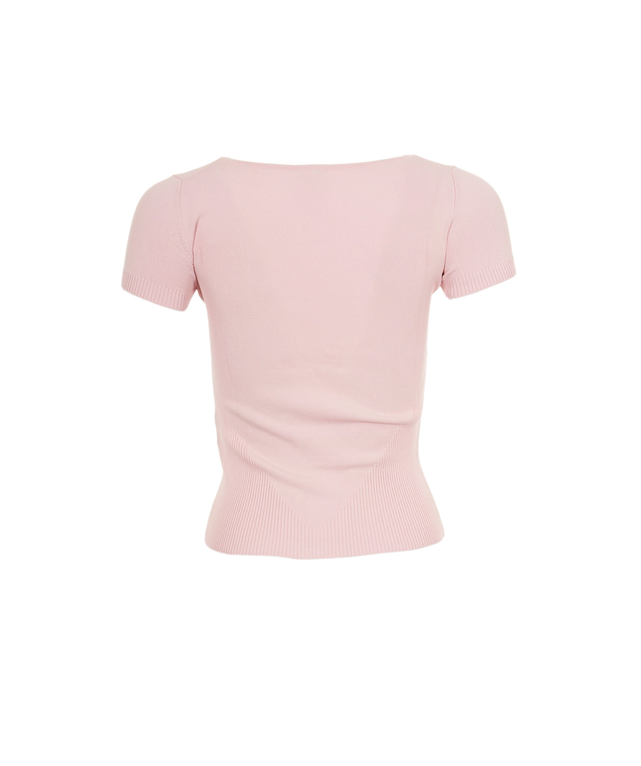 Chanel Chanel Summer Knit Top Pink ASL8876