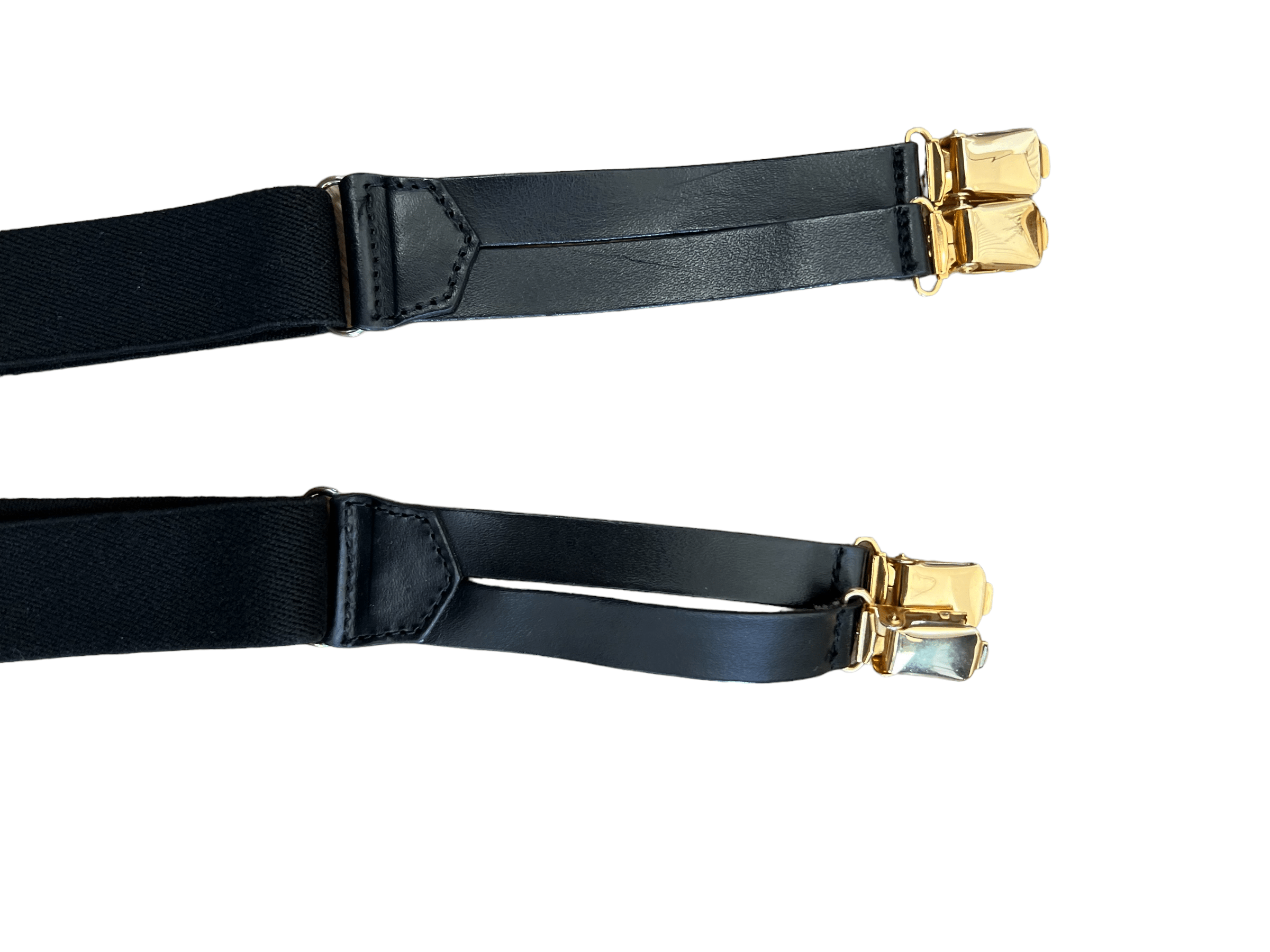 Chanel Chanel Suspenders Belt Black ASL8625