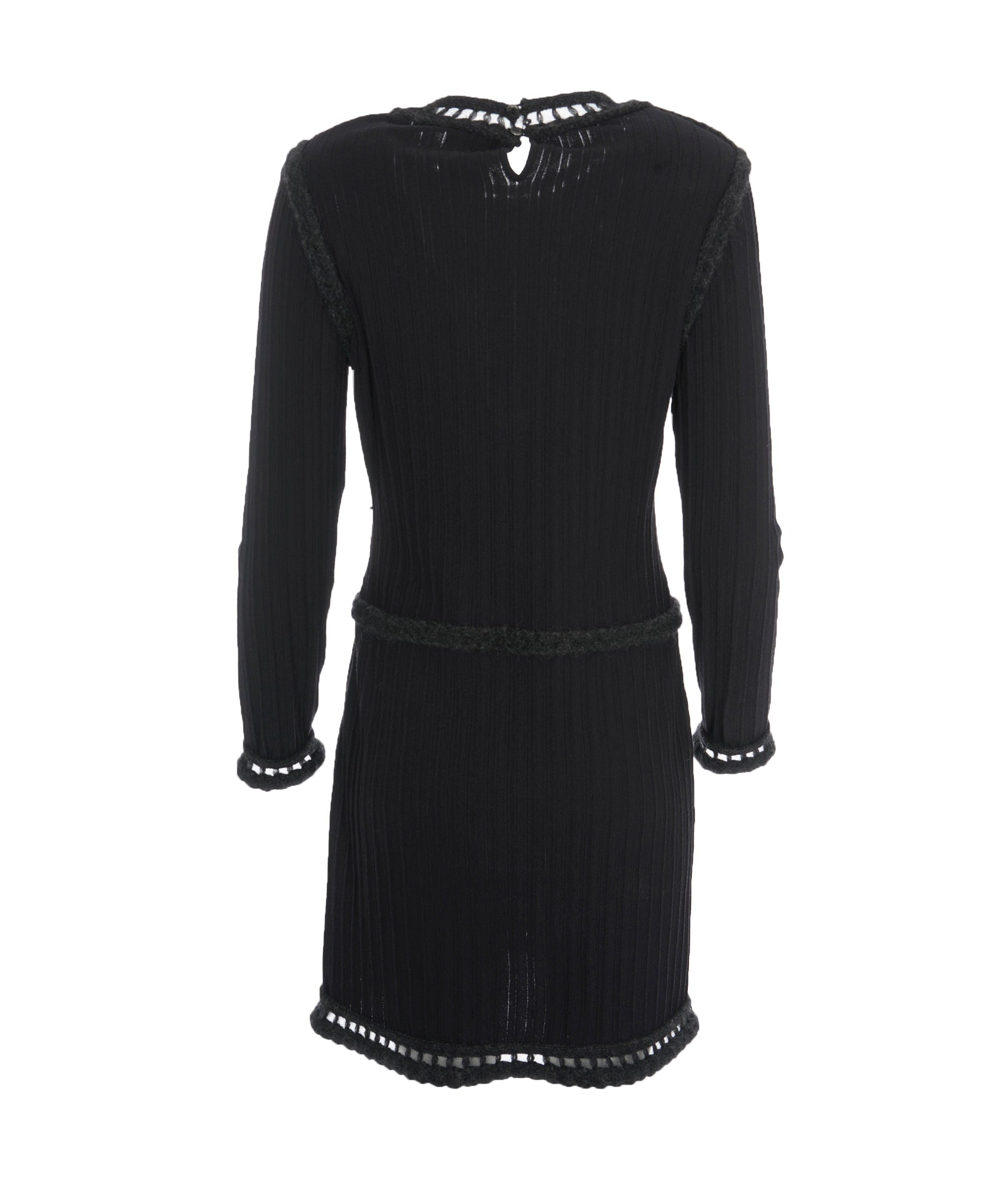 Chanel Chanel Trim Knit Dress ASL4607