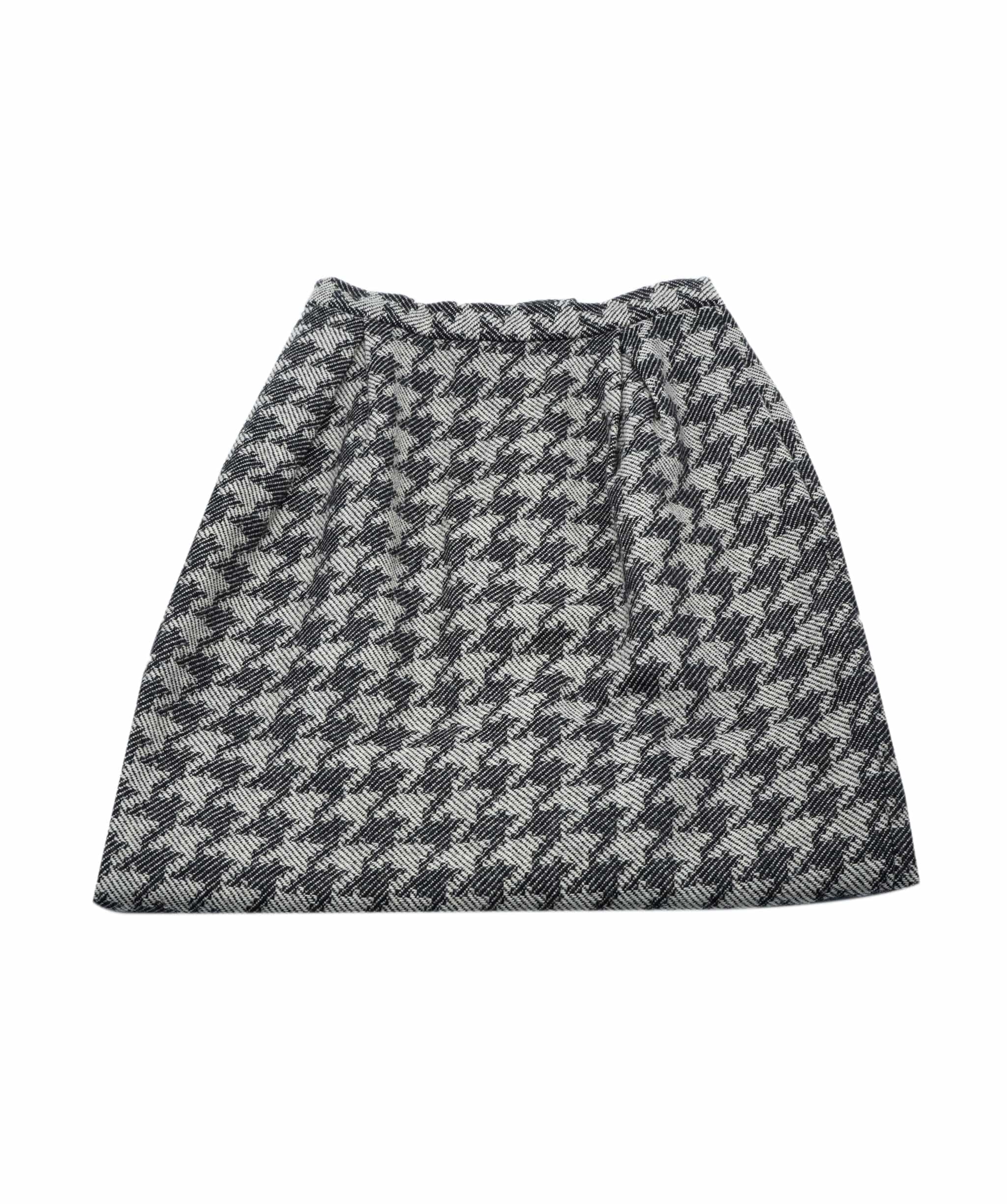 Chanel Christian Dior Grey Tweed Skirt ASL3849