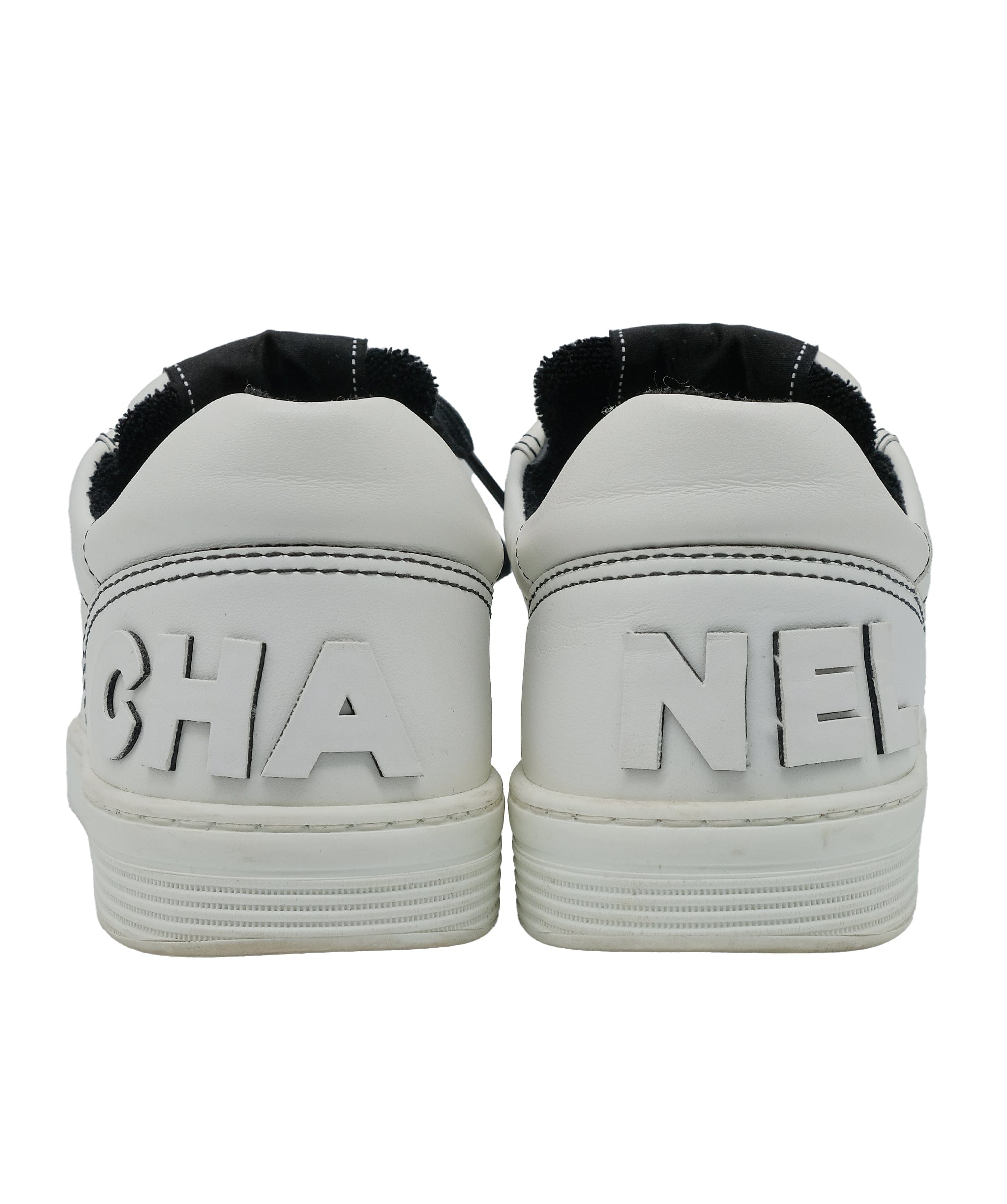 Chanel Chanel Black and White Sneakers 40 RJC3376