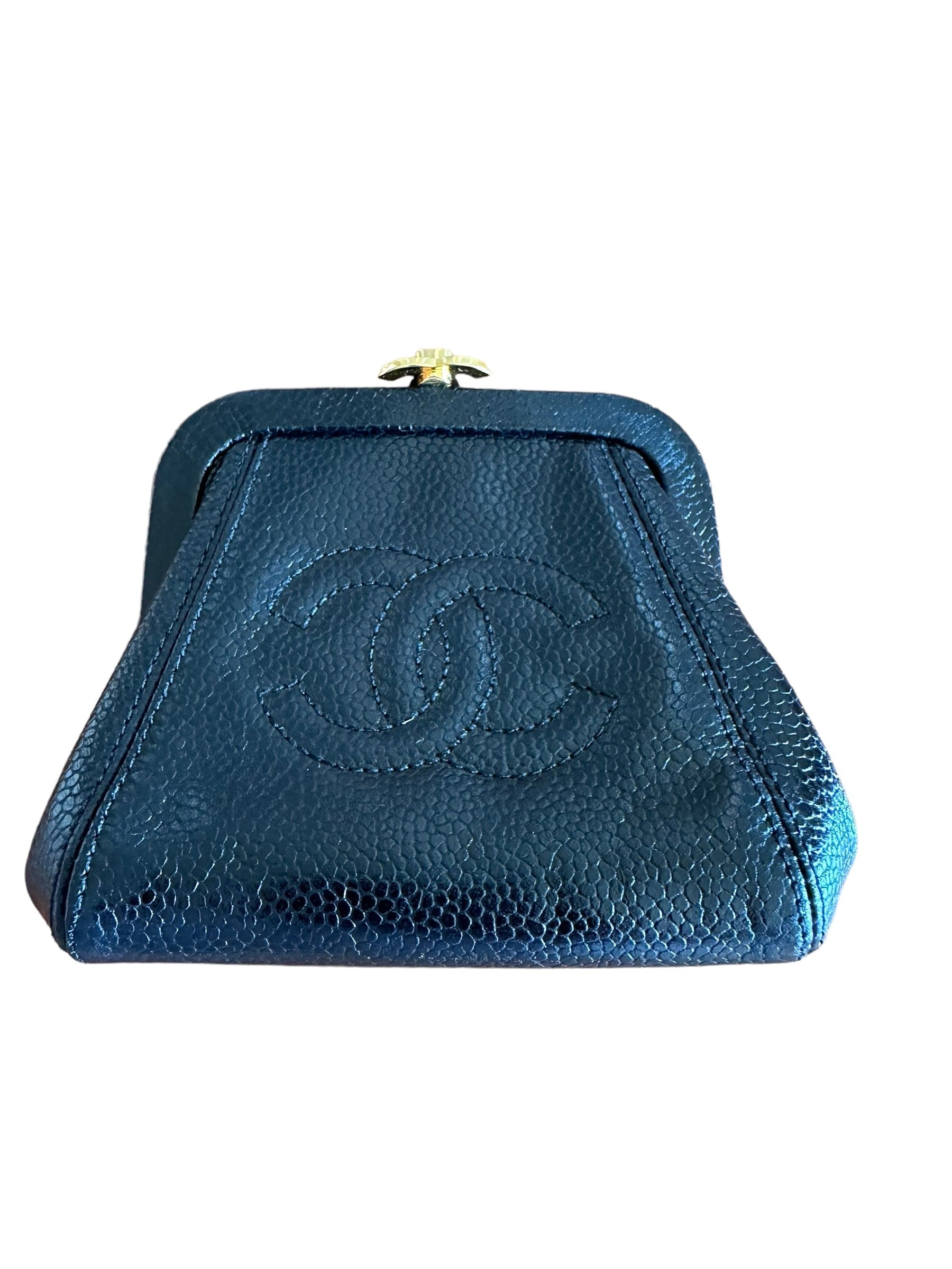 Chanel Chanel Caviar Turnlock Purse