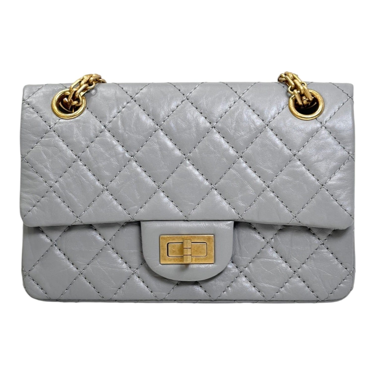 Chanel Chanel Reissue Mini Grey Calfskin Bag