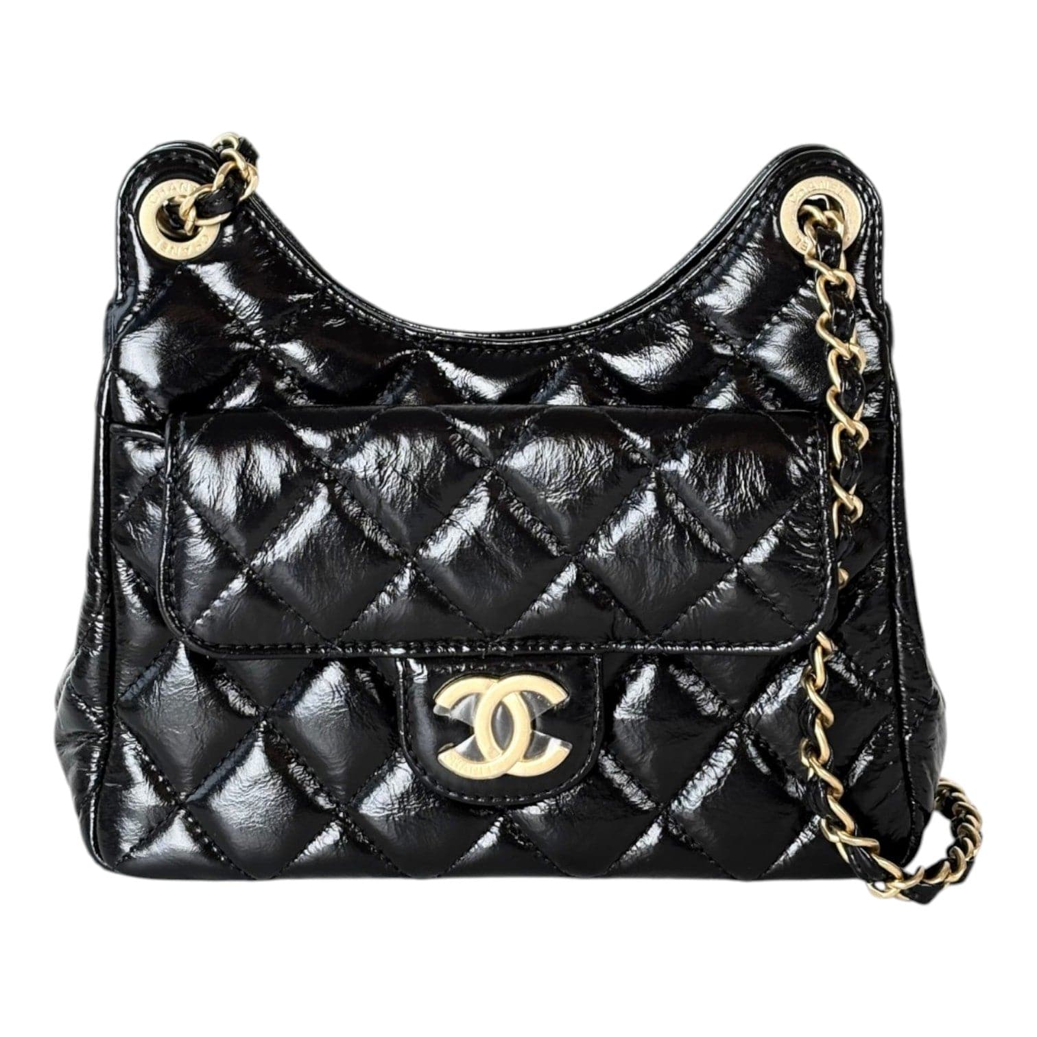 Chanel Chanel Small Black Hobo Bag
