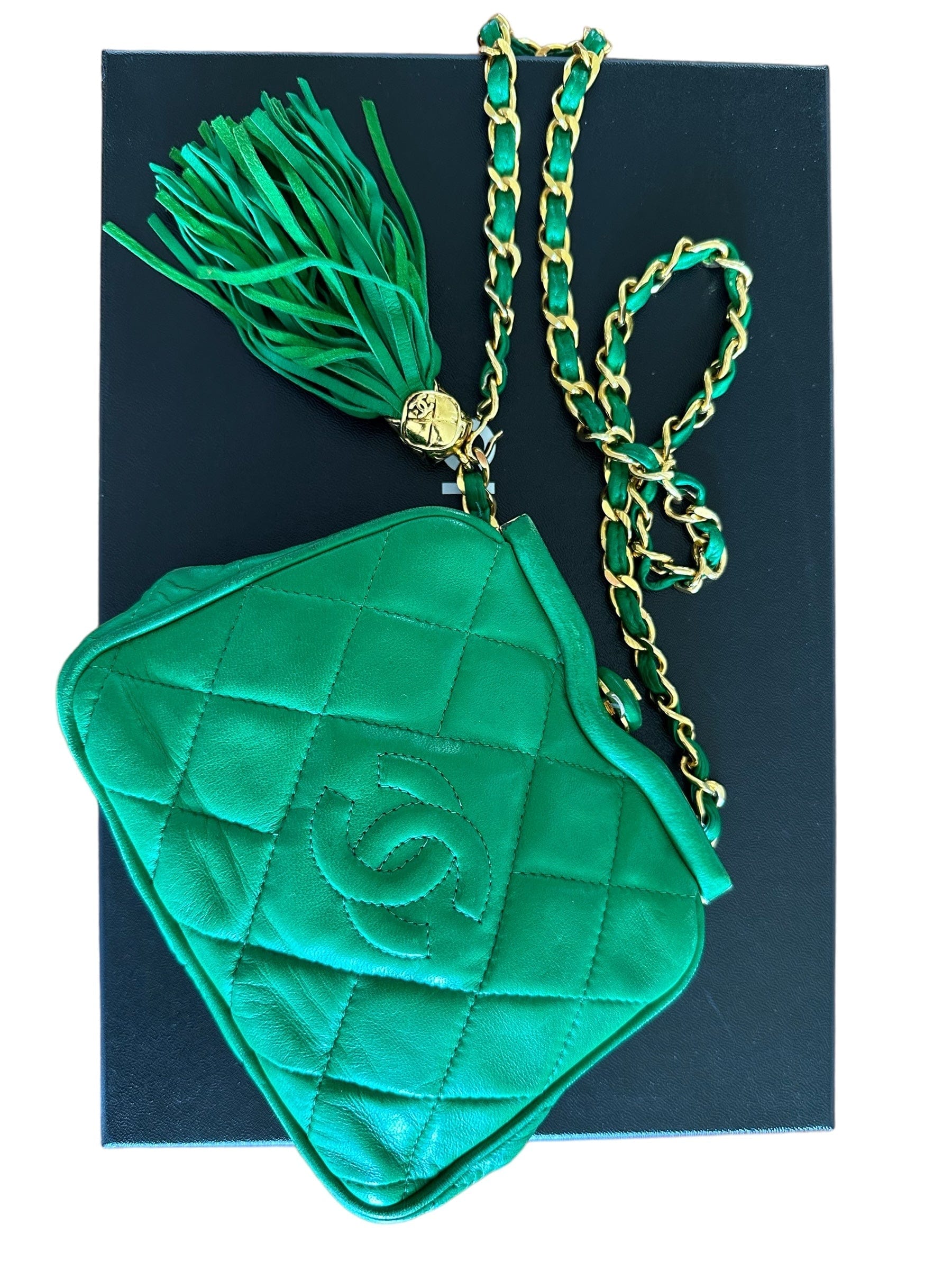 Chanel Chanel Vintage Green Belt Bag