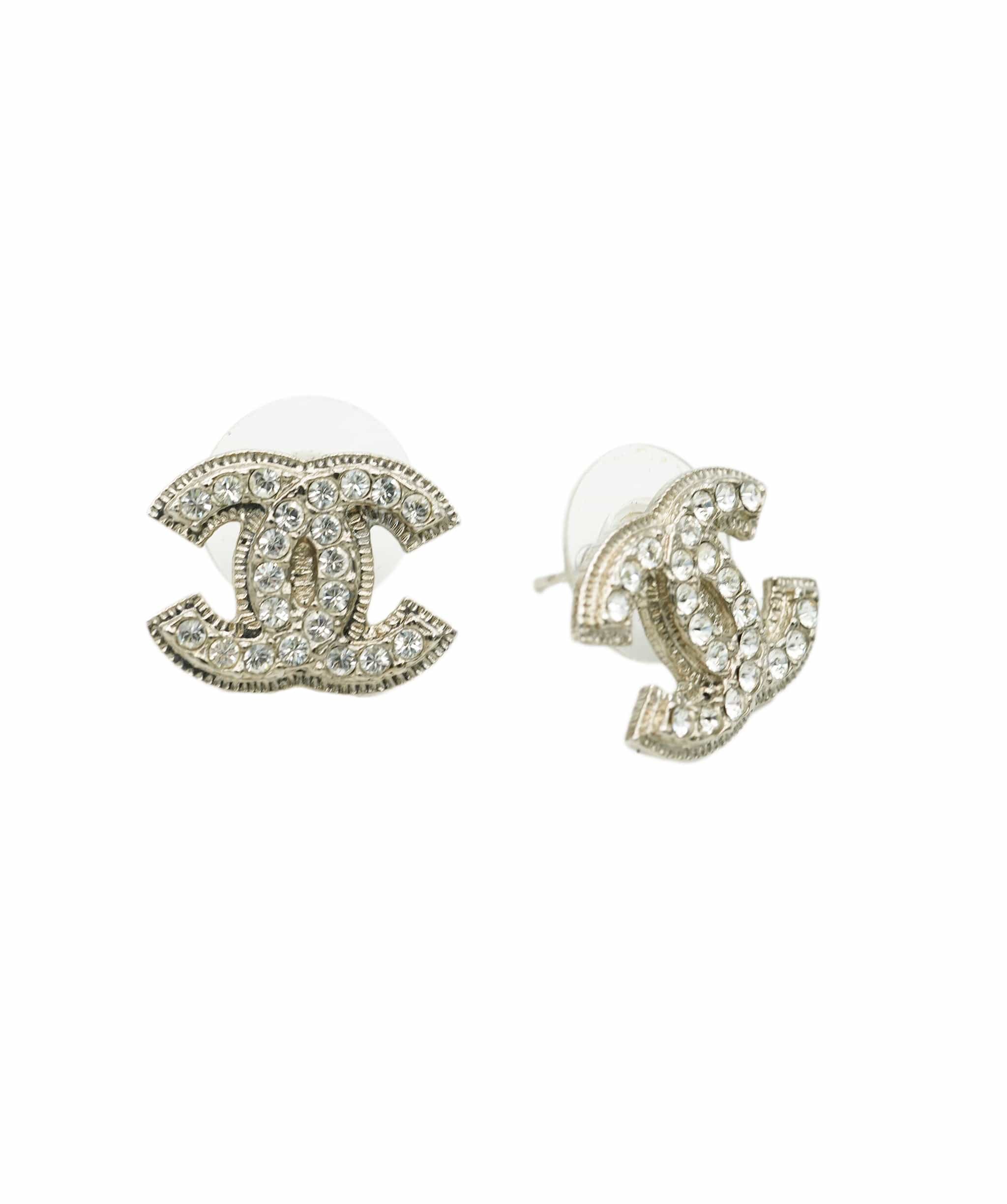 Chanel CHANEL CC DIAMONTE EARRINGS STUD A12W DBXS2120