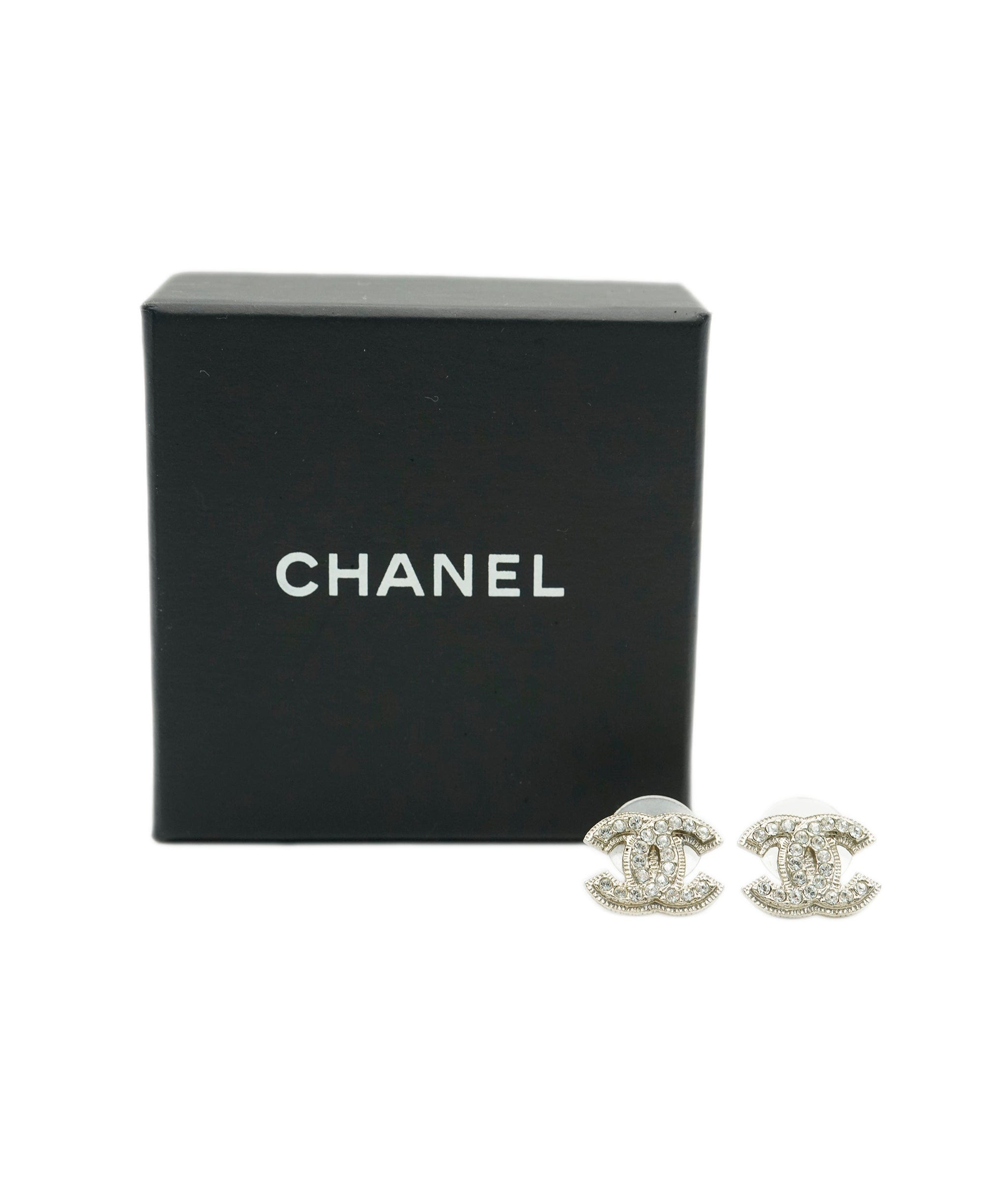 Chanel CHANEL CC DIAMONTE EARRINGS STUD A12W DBXS2120