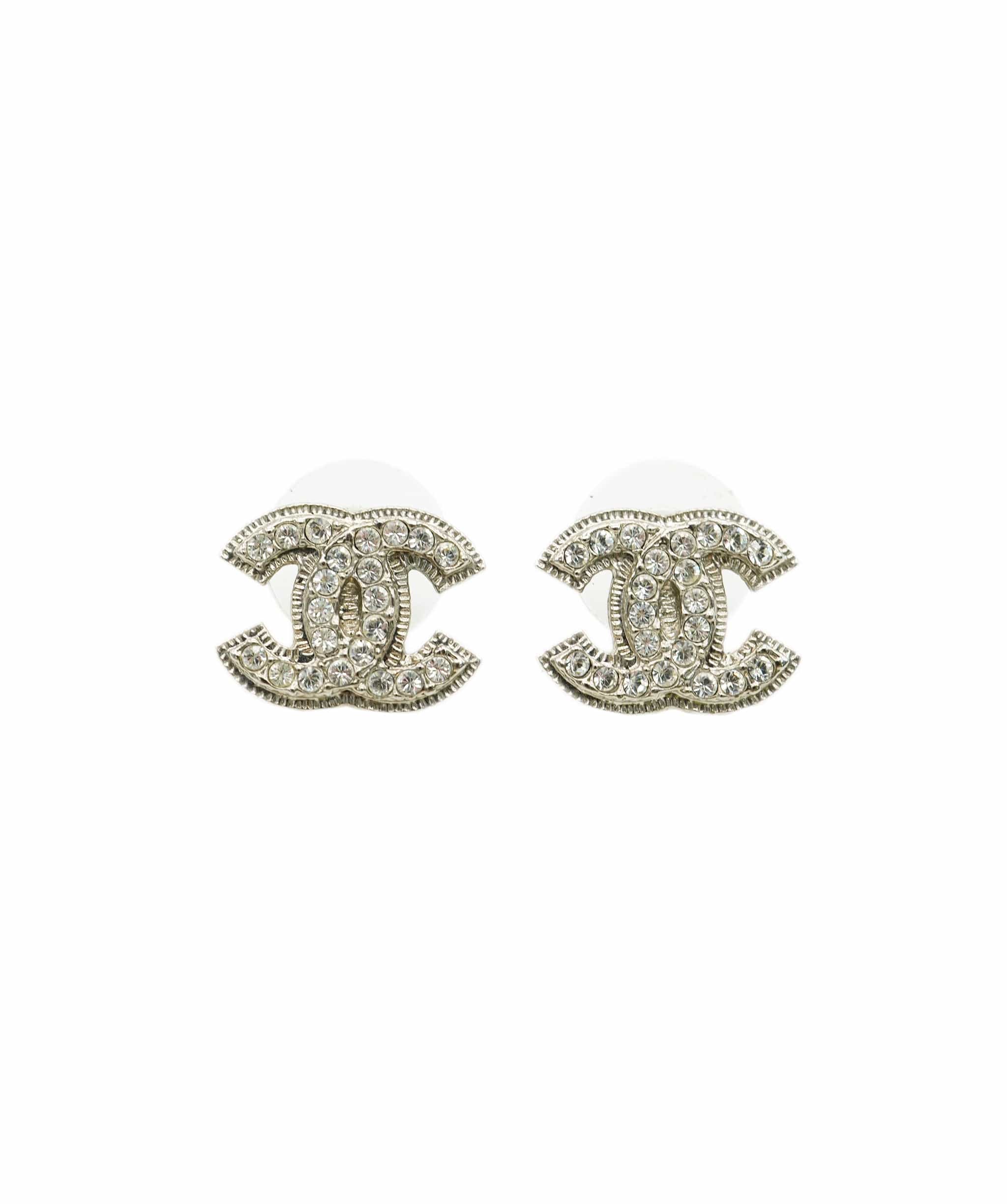 Chanel CHANEL CC DIAMONTE EARRINGS STUD A12W DBXS2120