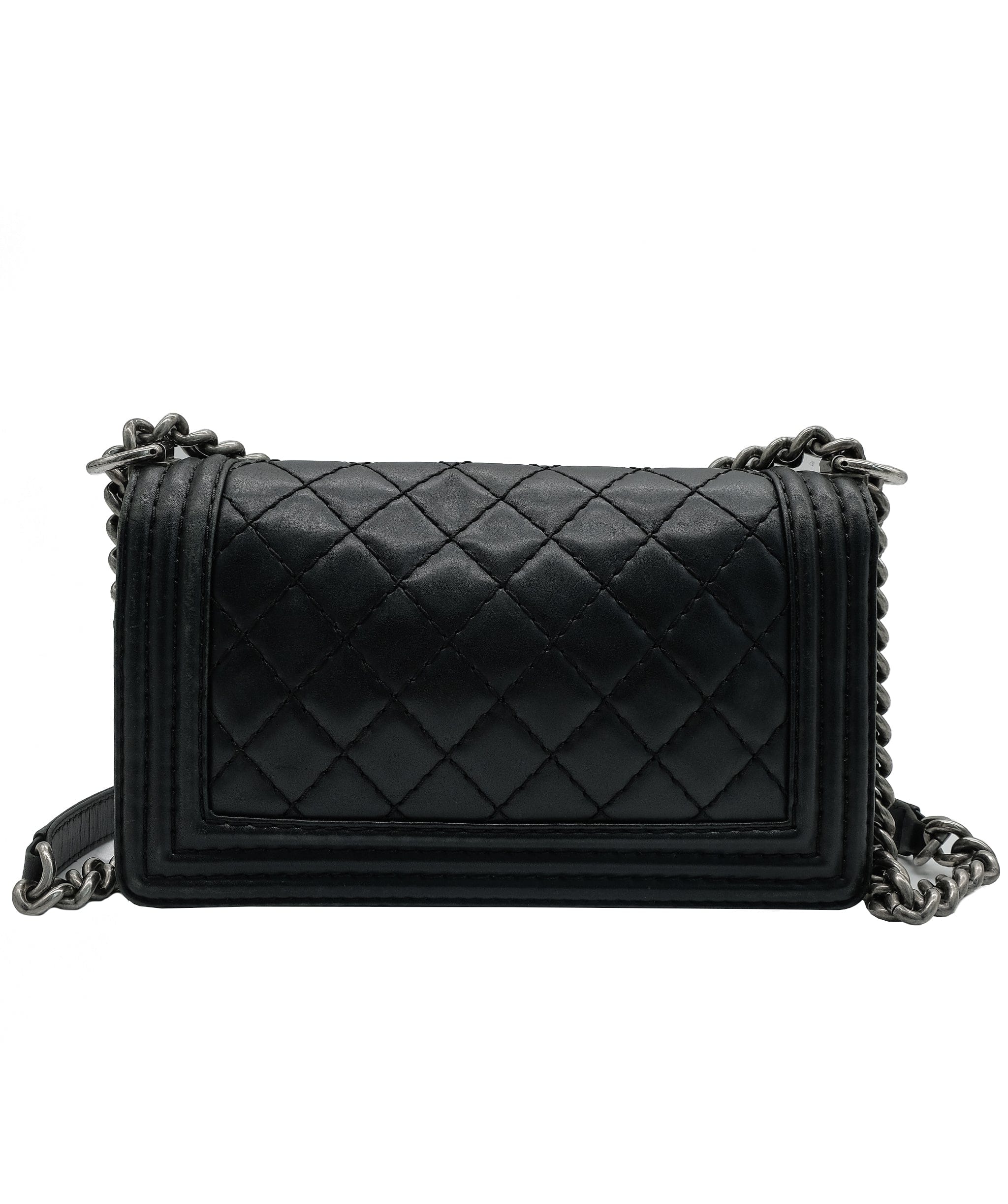 Chanel Chanel Boy Black Lambskin RJC2608