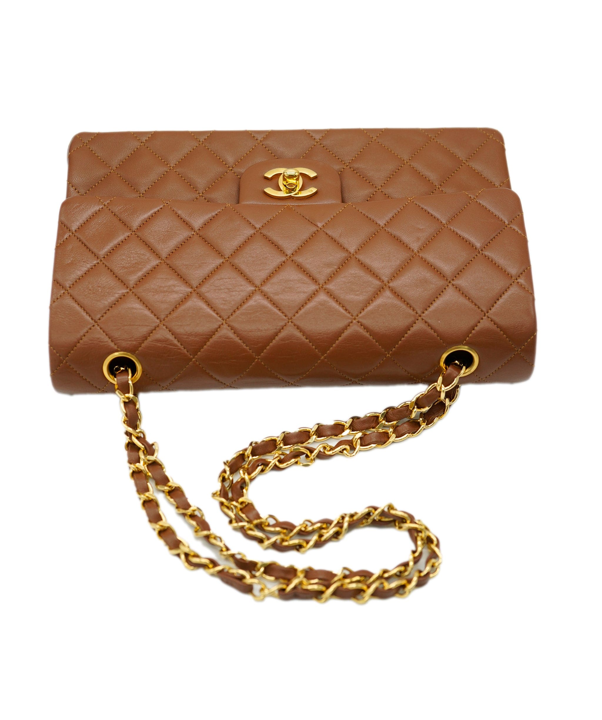 Chanel Chanel Classic Double Flap Brown GHW  ASL10751