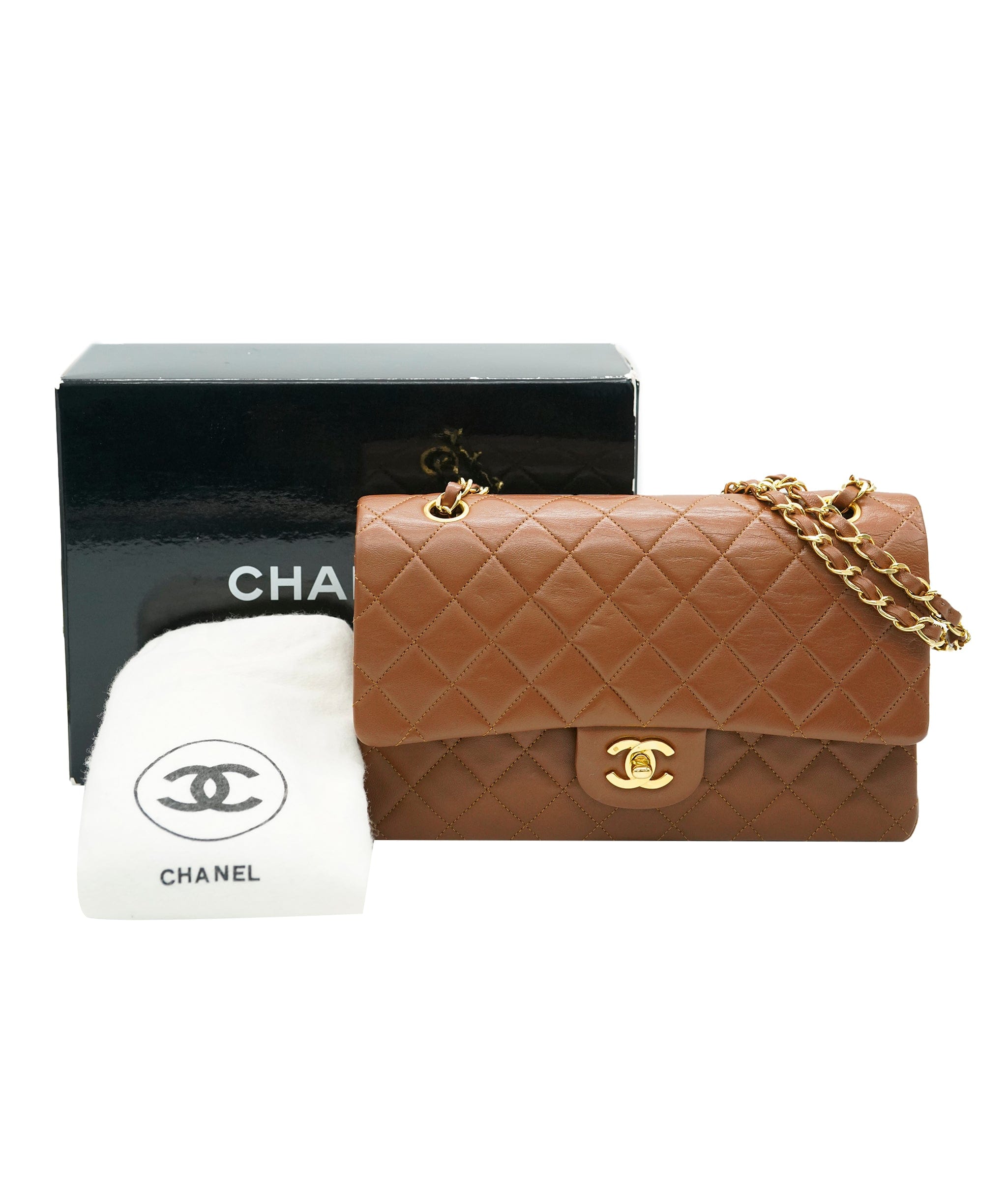 Chanel Chanel Classic Double Flap Brown GHW  ASL10751