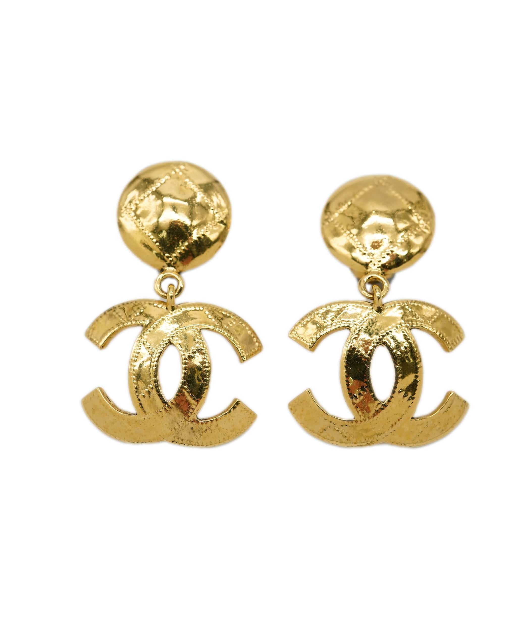 Chanel Chanel Vintage 94P CC Drop Earrings UKL1348