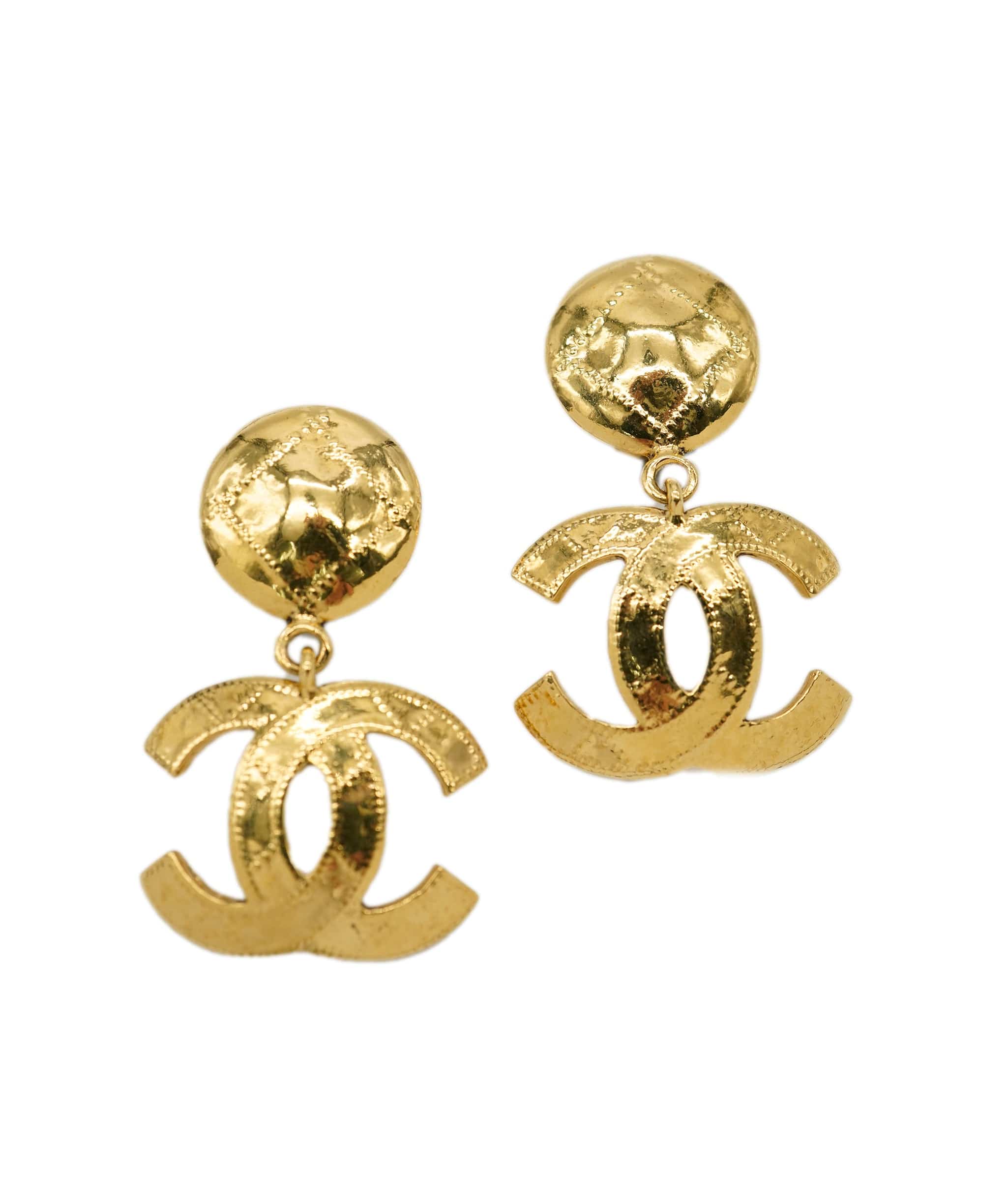 Chanel Chanel Vintage 94P CC Drop Earrings UKL1348