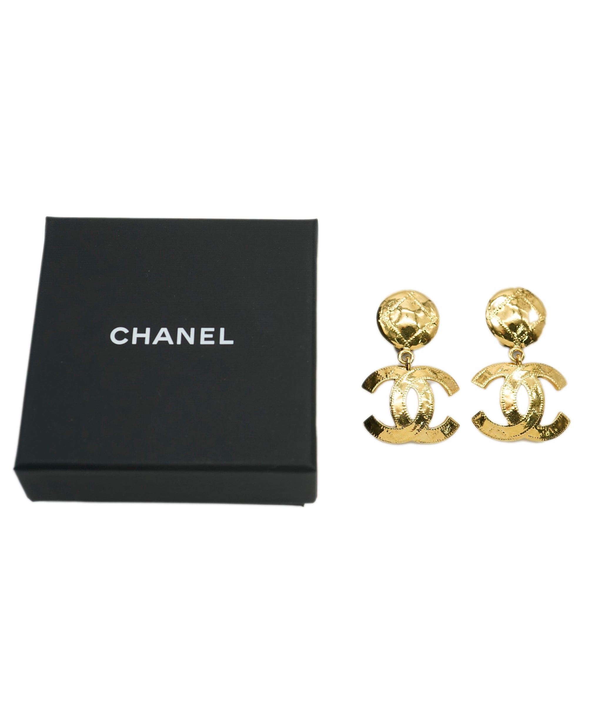 Chanel Chanel Vintage 94P CC Drop Earrings UKL1348